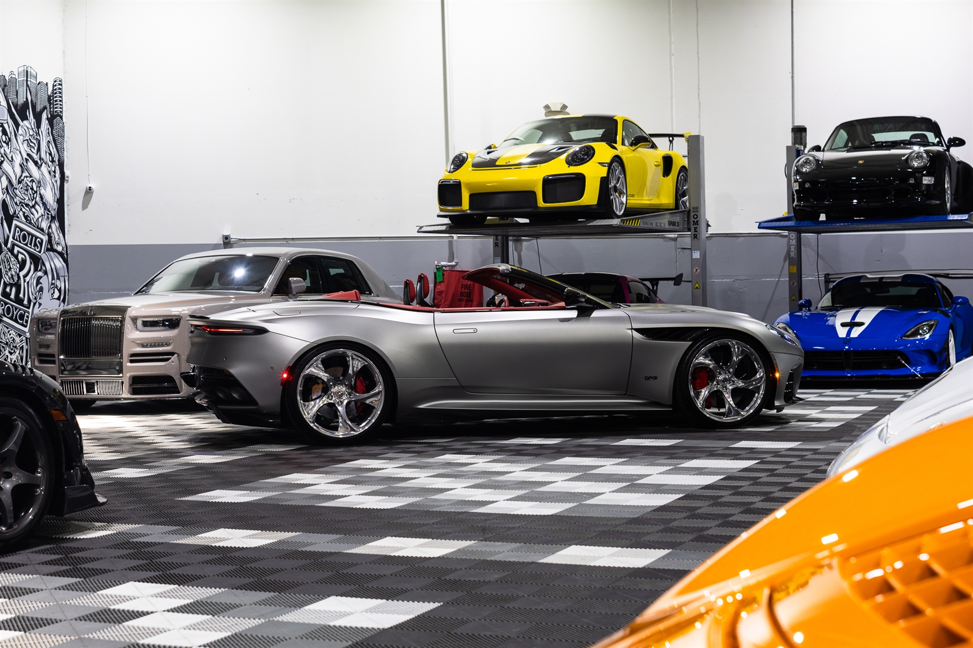 Aston Martin DBS 770 Ultimae on HRE Wheels 522M