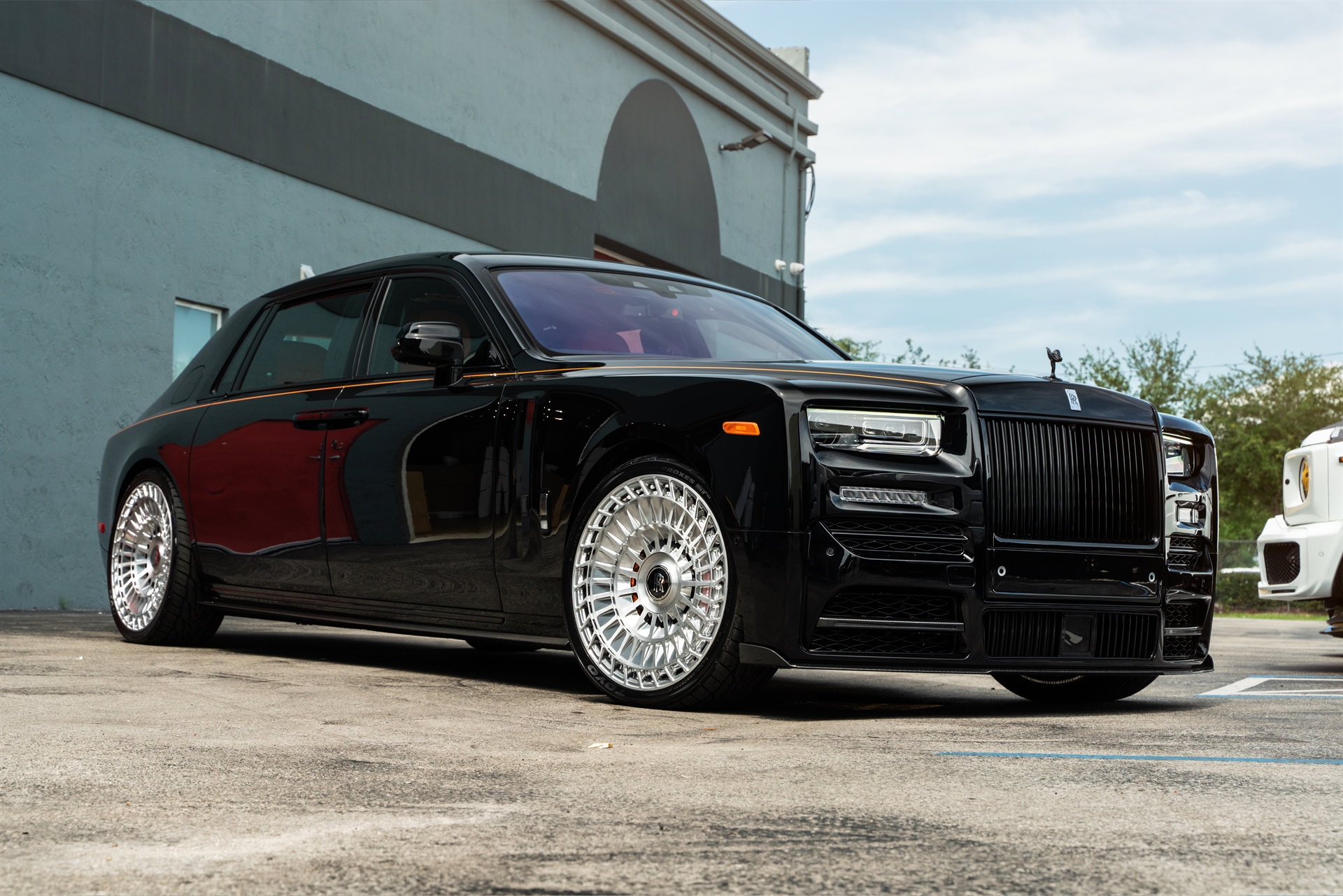 Rolls-Royce Phantom EWB with Mansory Widebody Kit