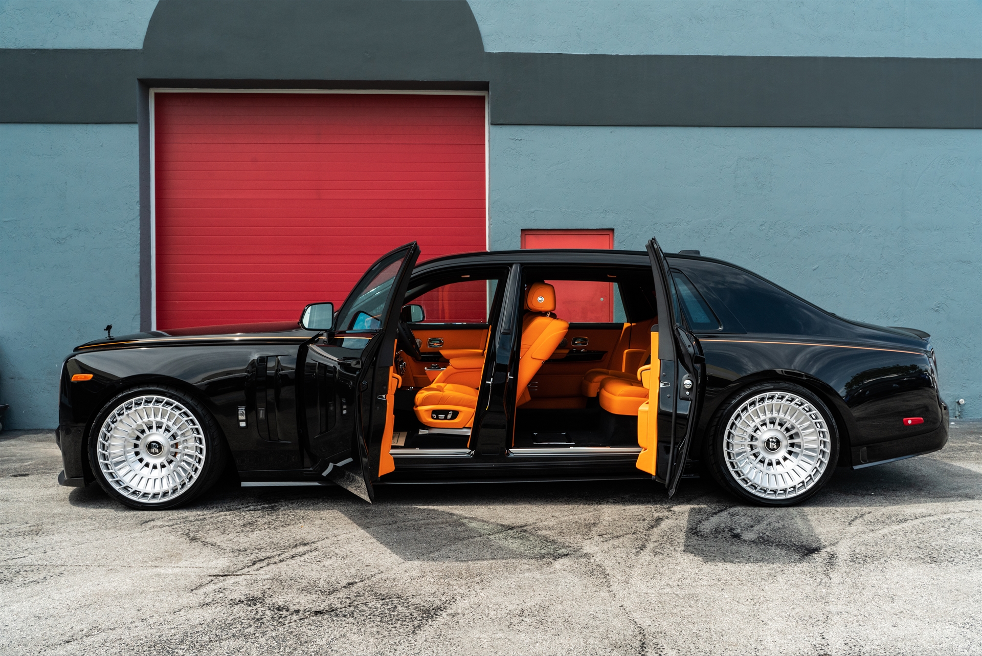 Rolls-Royce Phantom EWB with Mansory Widebody Kit