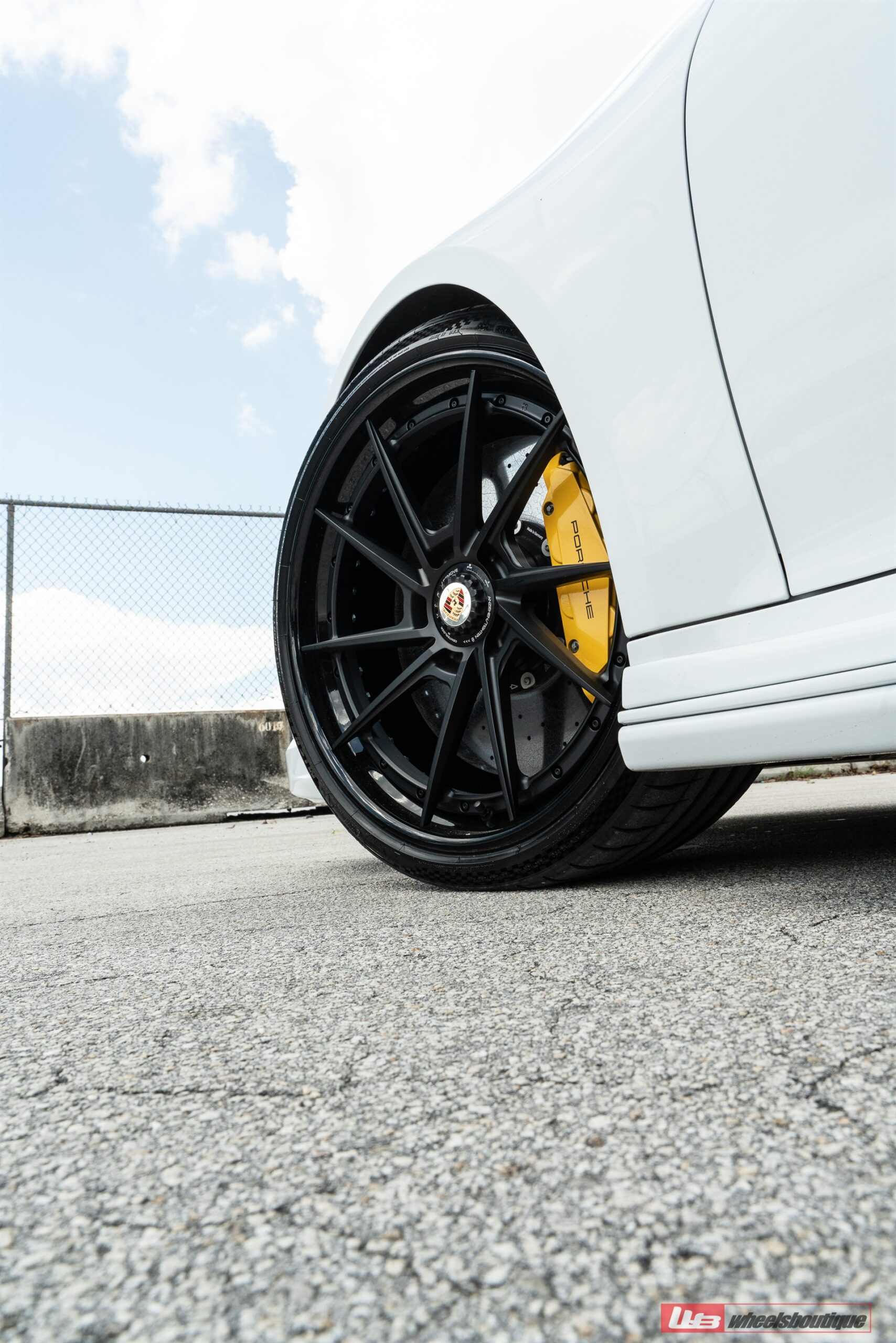 ANRKY AN33 Satin black center | Porsche 992 Turbo S