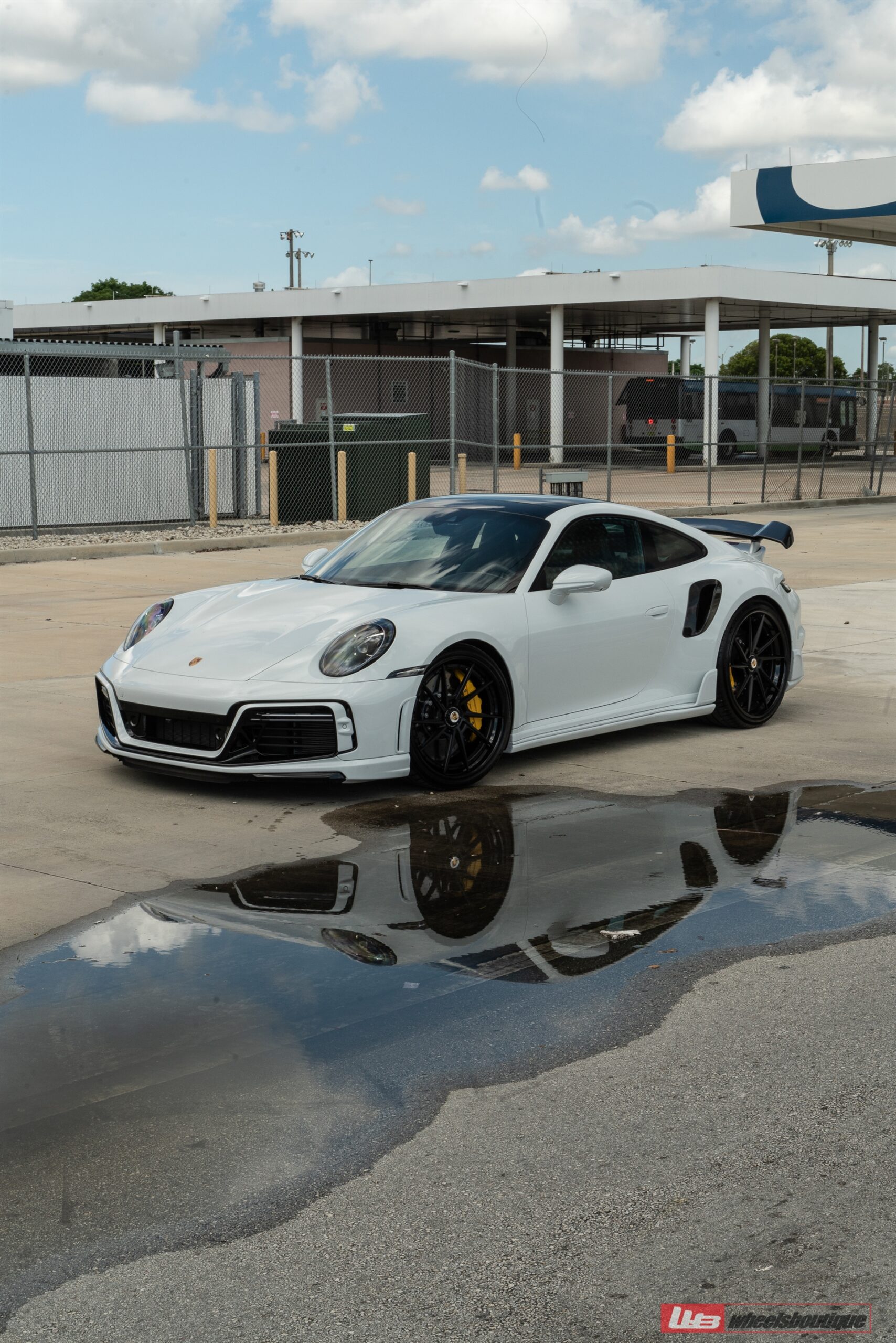 ANRKY AN33 Satin black center | Porsche 992 Turbo S