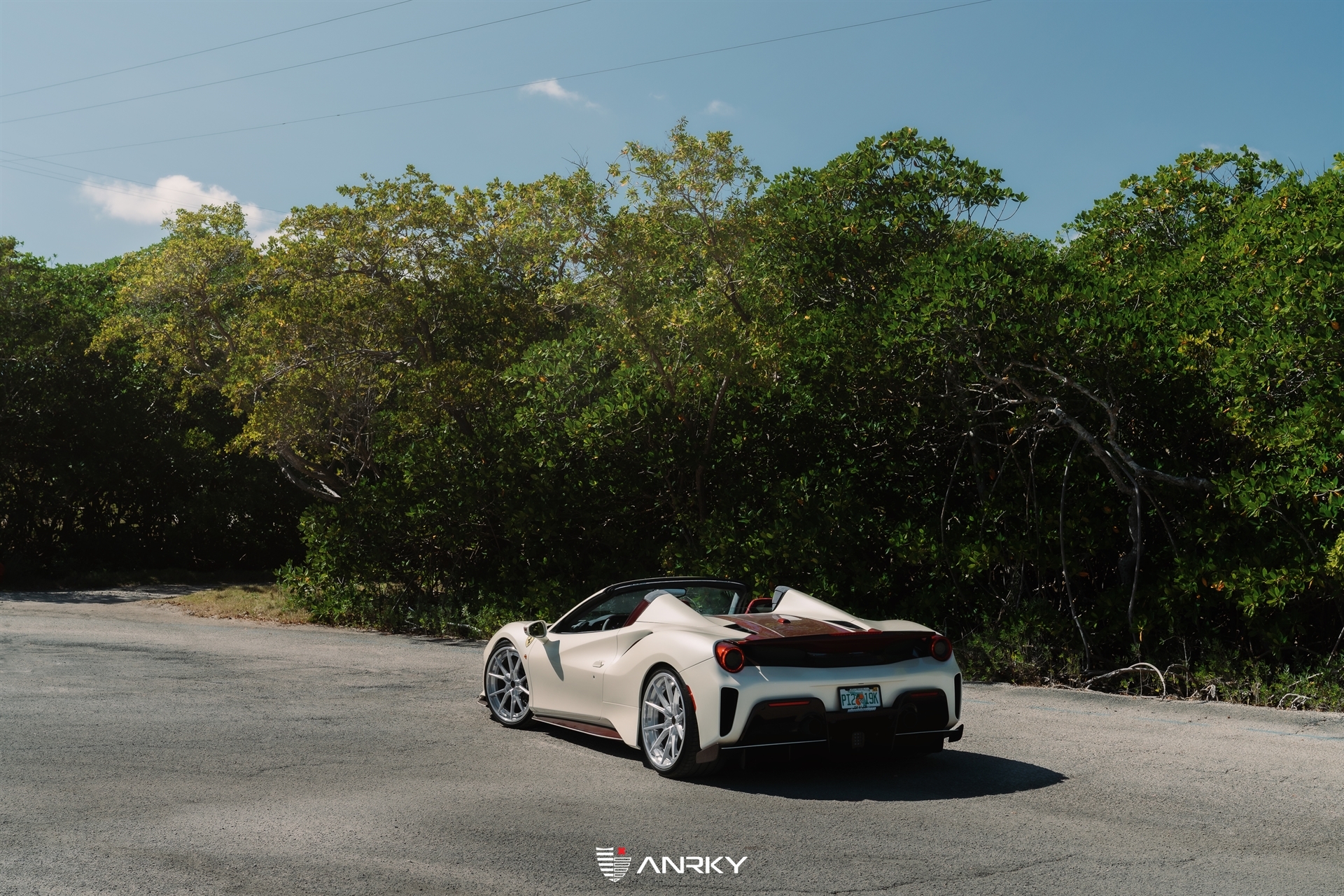 Ferrari 488 Pista | Sabia Del Desierto | on ANRKY AN32 | Frozen Polished Clear