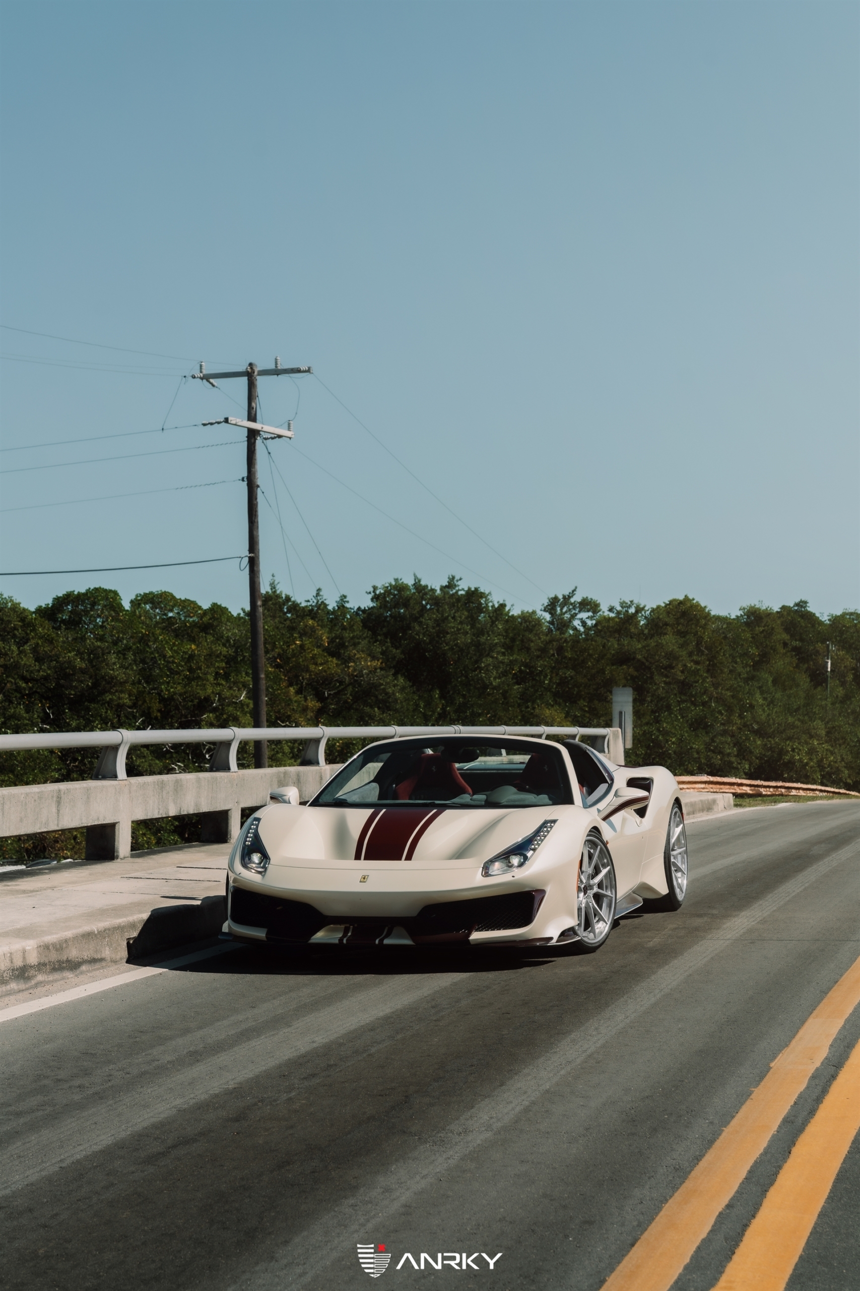 Ferrari 488 Pista | Sabia Del Desierto | on ANRKY AN32 | Frozen Polished Clear