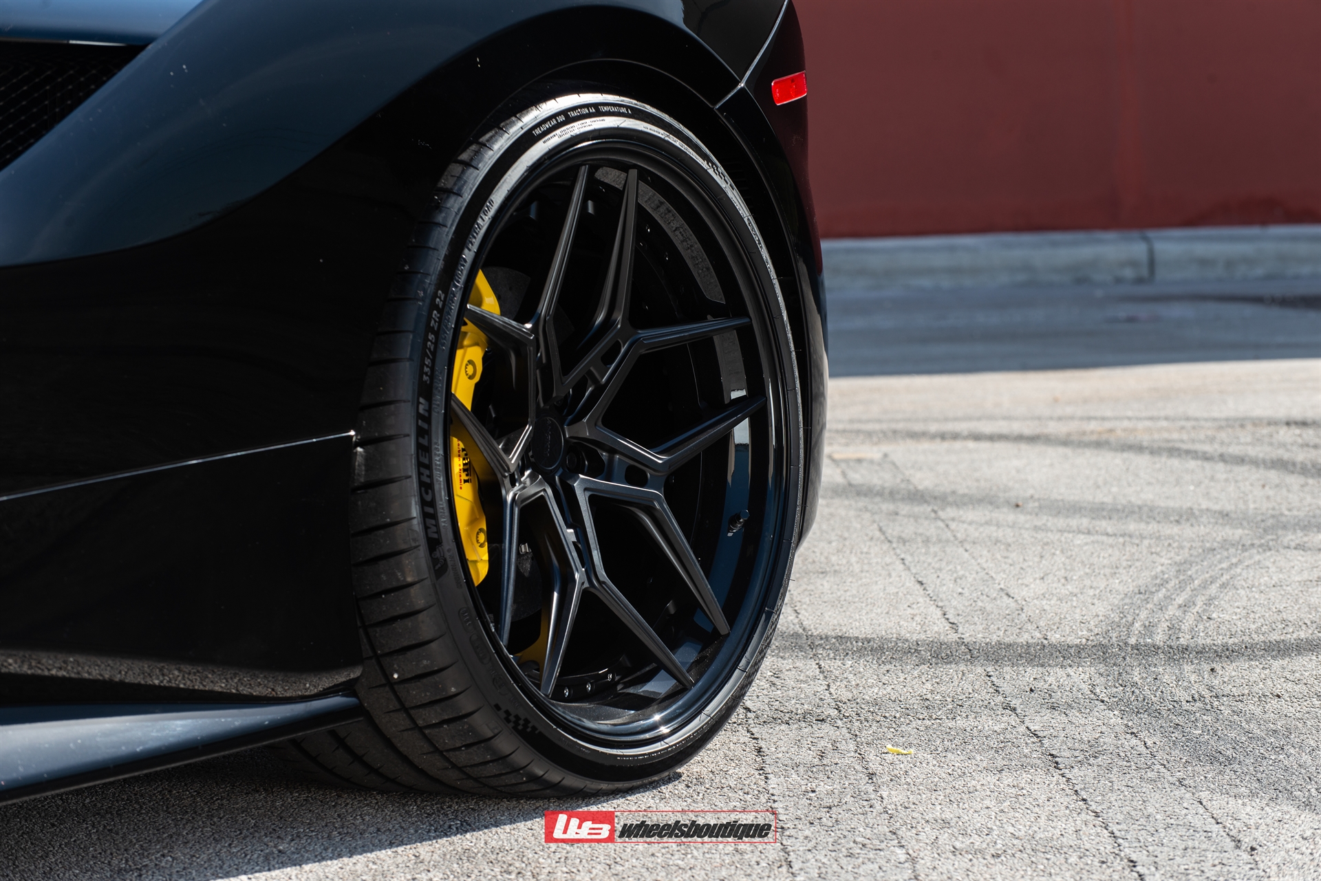 Ferrari 488 GTB | Nero | on ANRKY S3-X4 | Satin Black