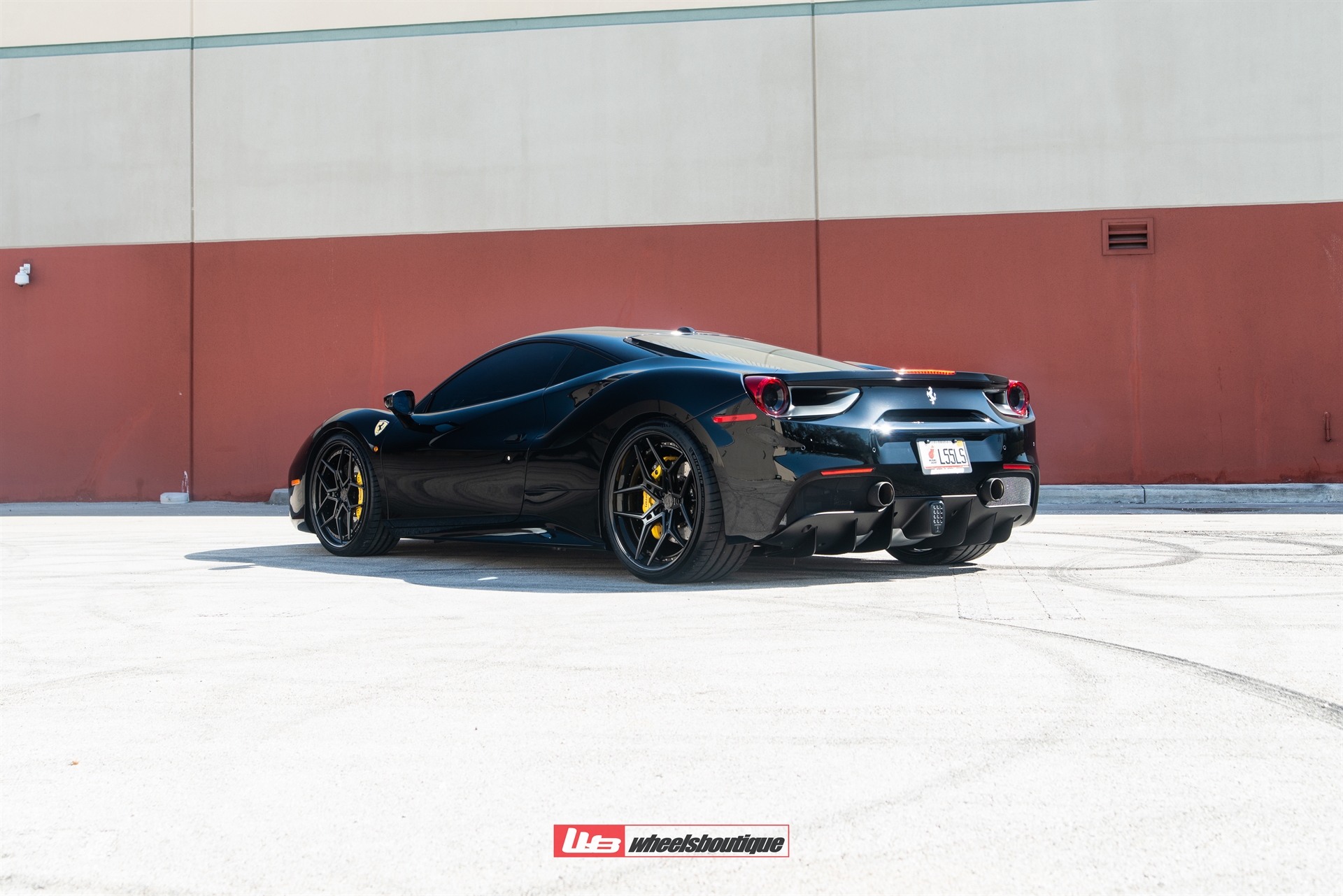 Ferrari 488 GTB | Nero | on ANRKY S3-X4 | Satin Black