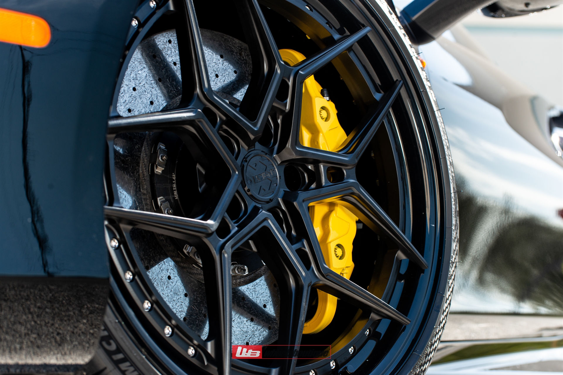 Ferrari 488 GTB | Nero | on ANRKY S3-X4 | Satin Black