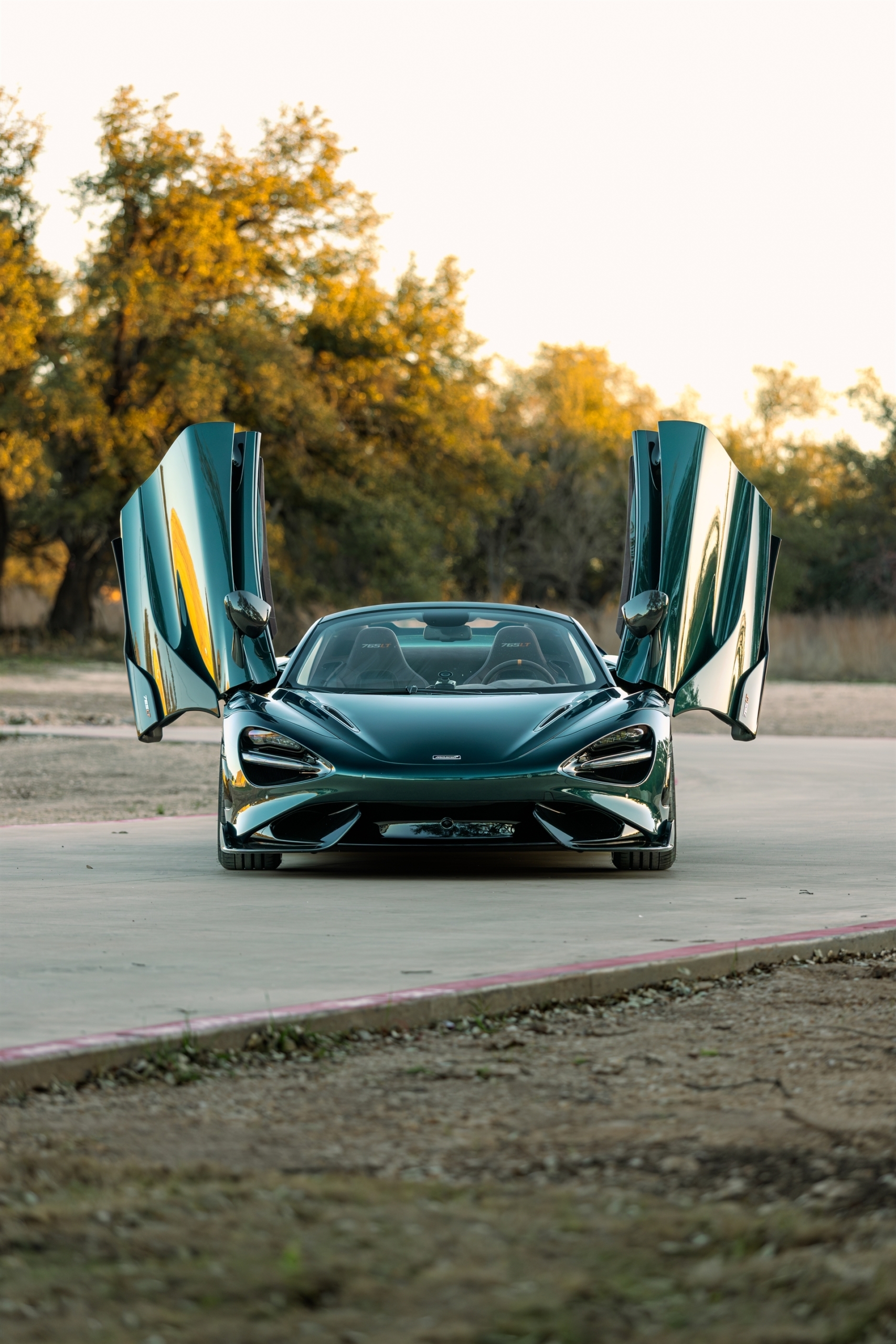 Mclaren 765 LT Spider | on HRE P104SC | Brushed Champagne