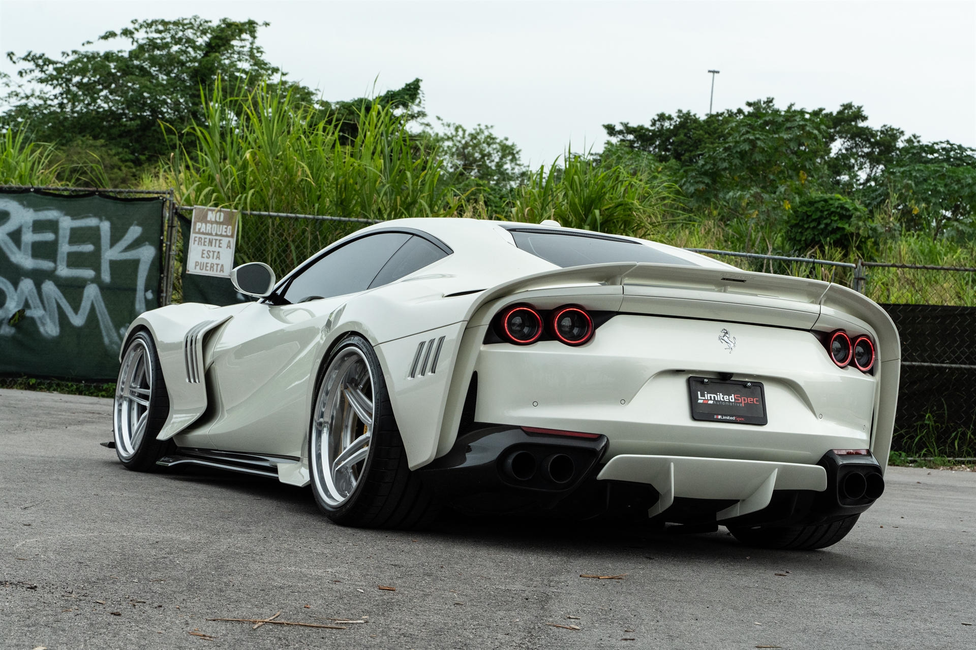 ZACOE 812 GTS | Bianco Fuji | on 1886 XR003 | Brushed Clear