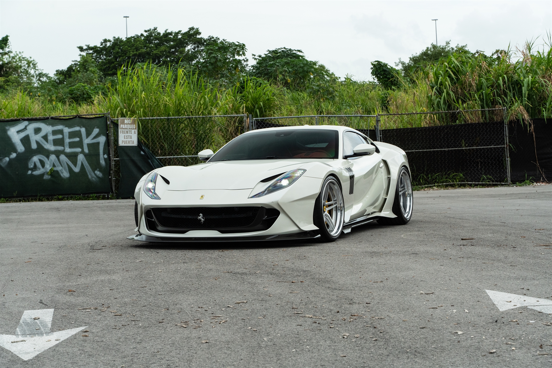 ZACOE 812 GTS | Bianco Fuji | on 1886 XR003 | Brushed Clear