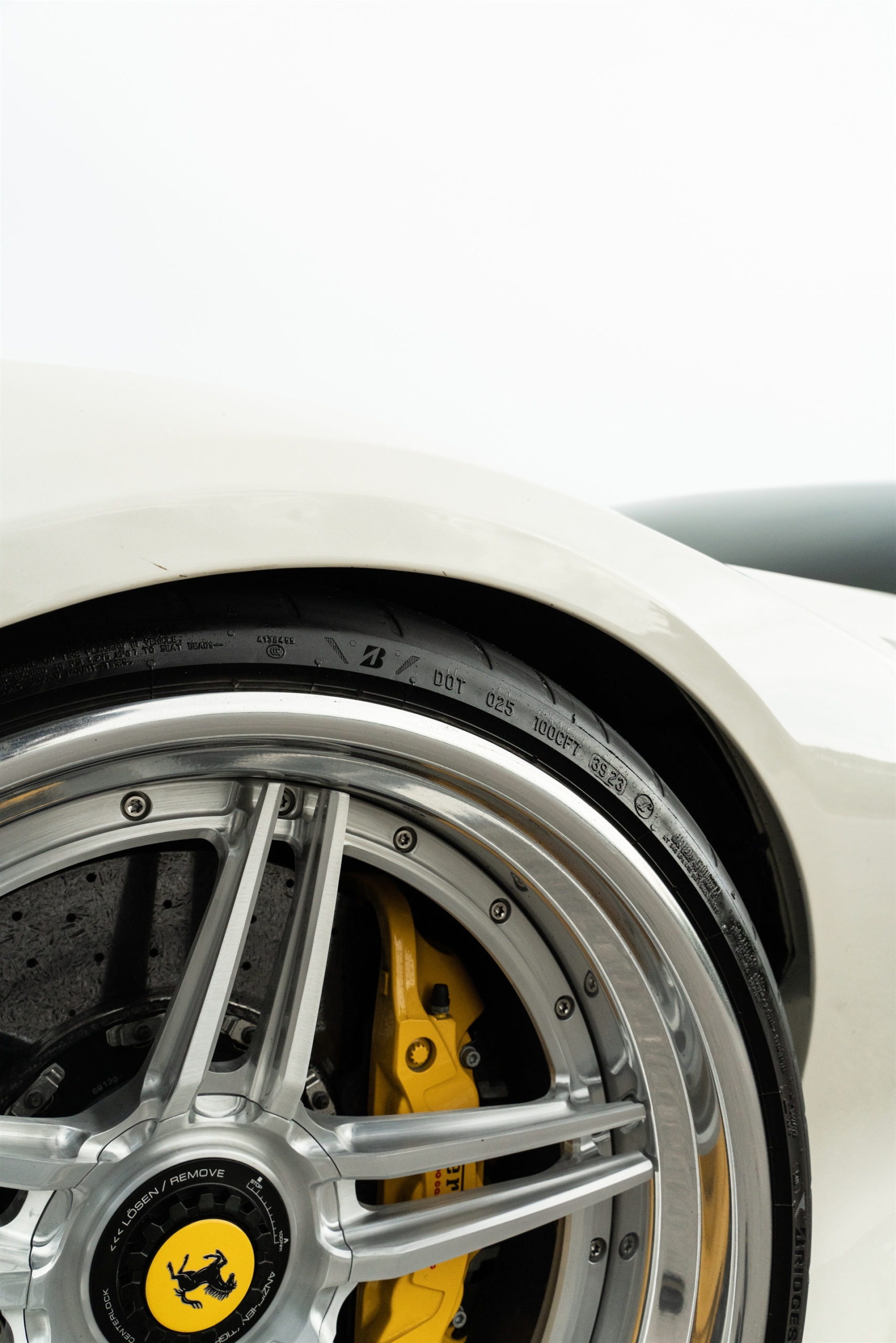 ZACOE 812 GTS | Bianco Fuji | on 1886 XR003 | Brushed Clear