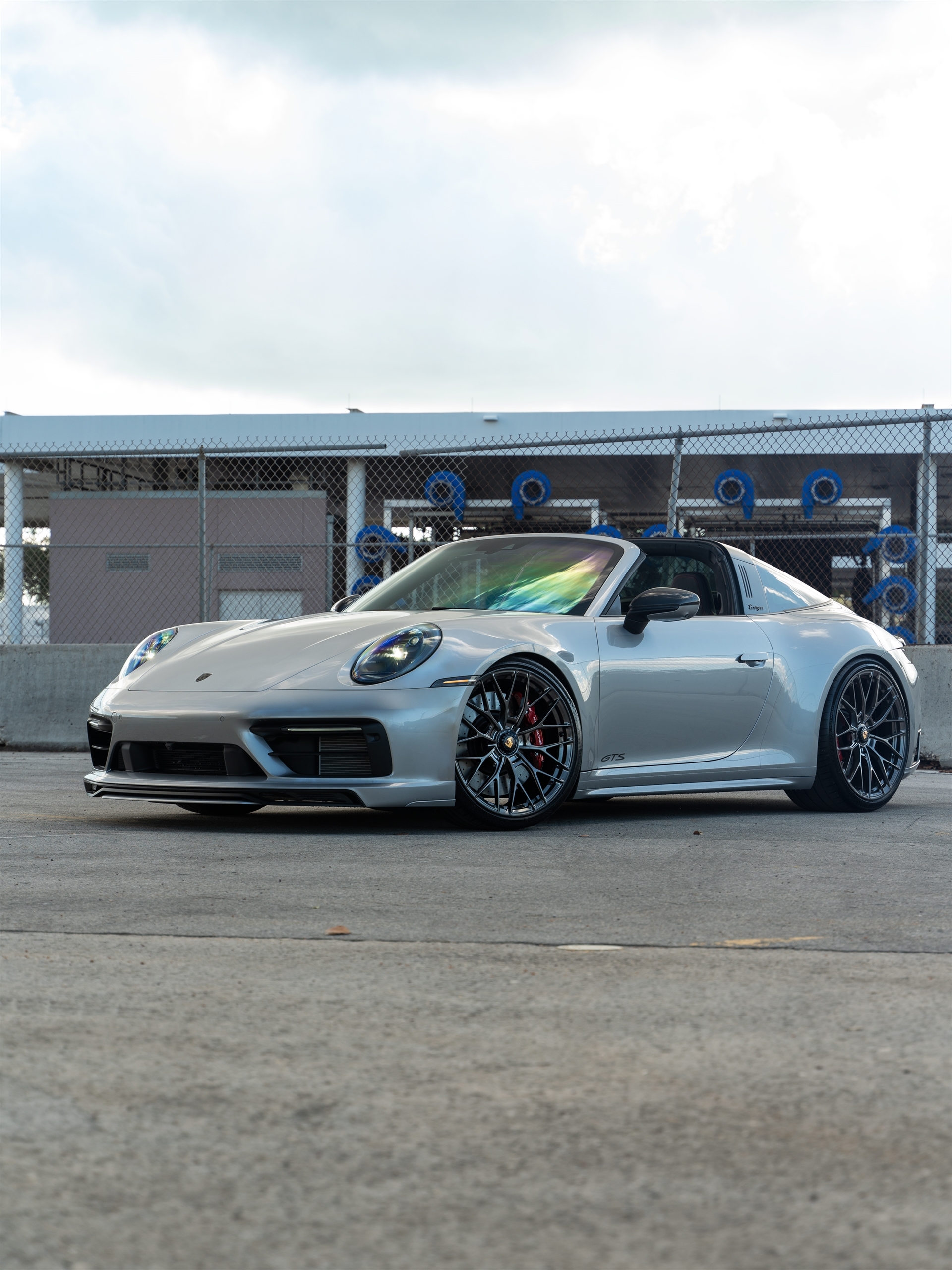 Porsche 992 Targa on ANRKY AN10 Wheels
