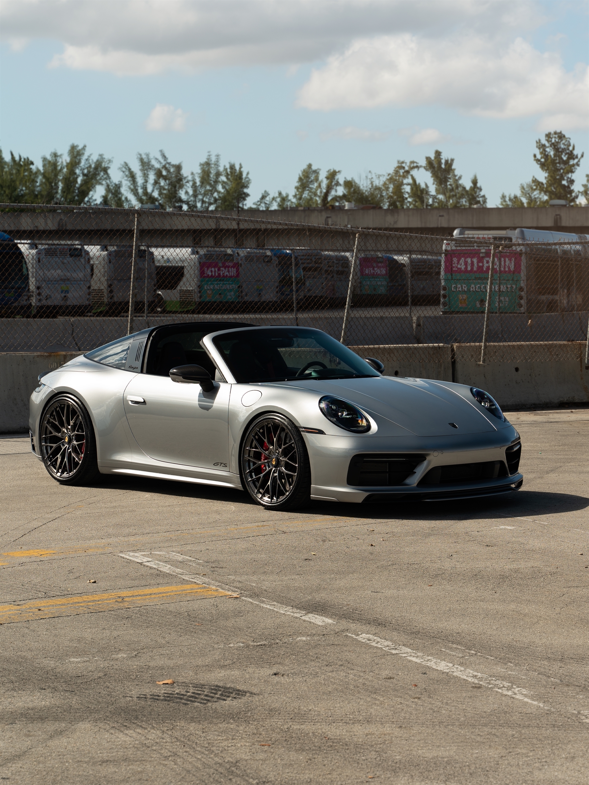 Porsche 992 Targa on ANRKY AN10 Wheels