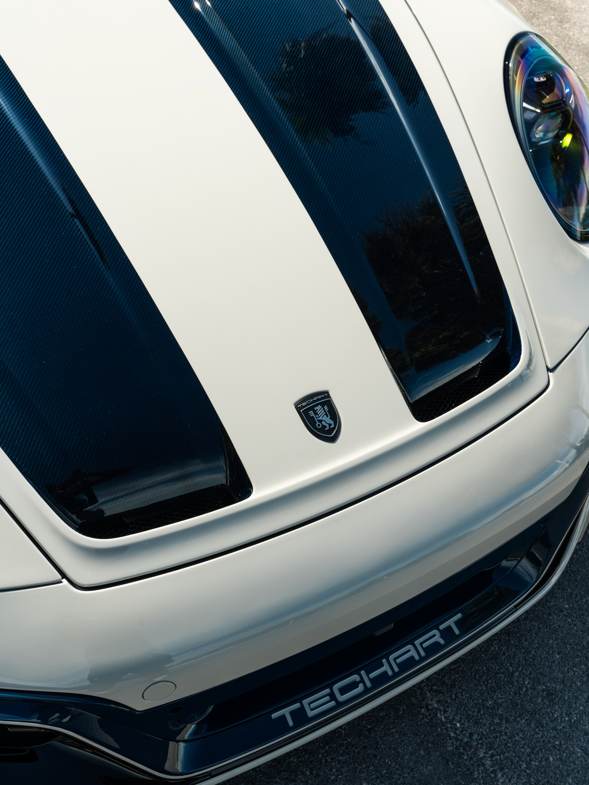 TECHART 992 Turbo S | Chalk | on HRE S101SC | Satin White Gold