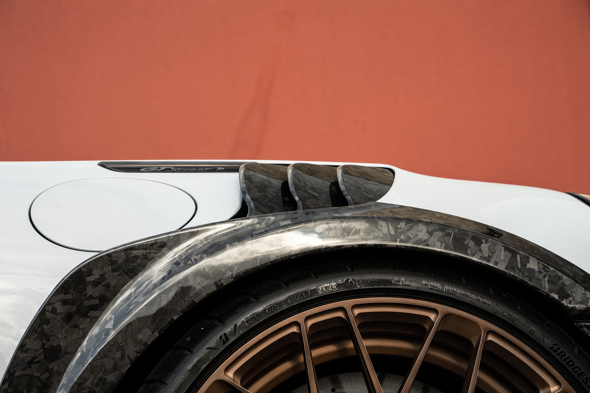 TECHART 992 Turbo S | GT-Street R America 1 of 10 | on ANRKY AN20 + AN20 Aerosport TECHART Wheels | Carrera White/ Satin Brushed Bronze