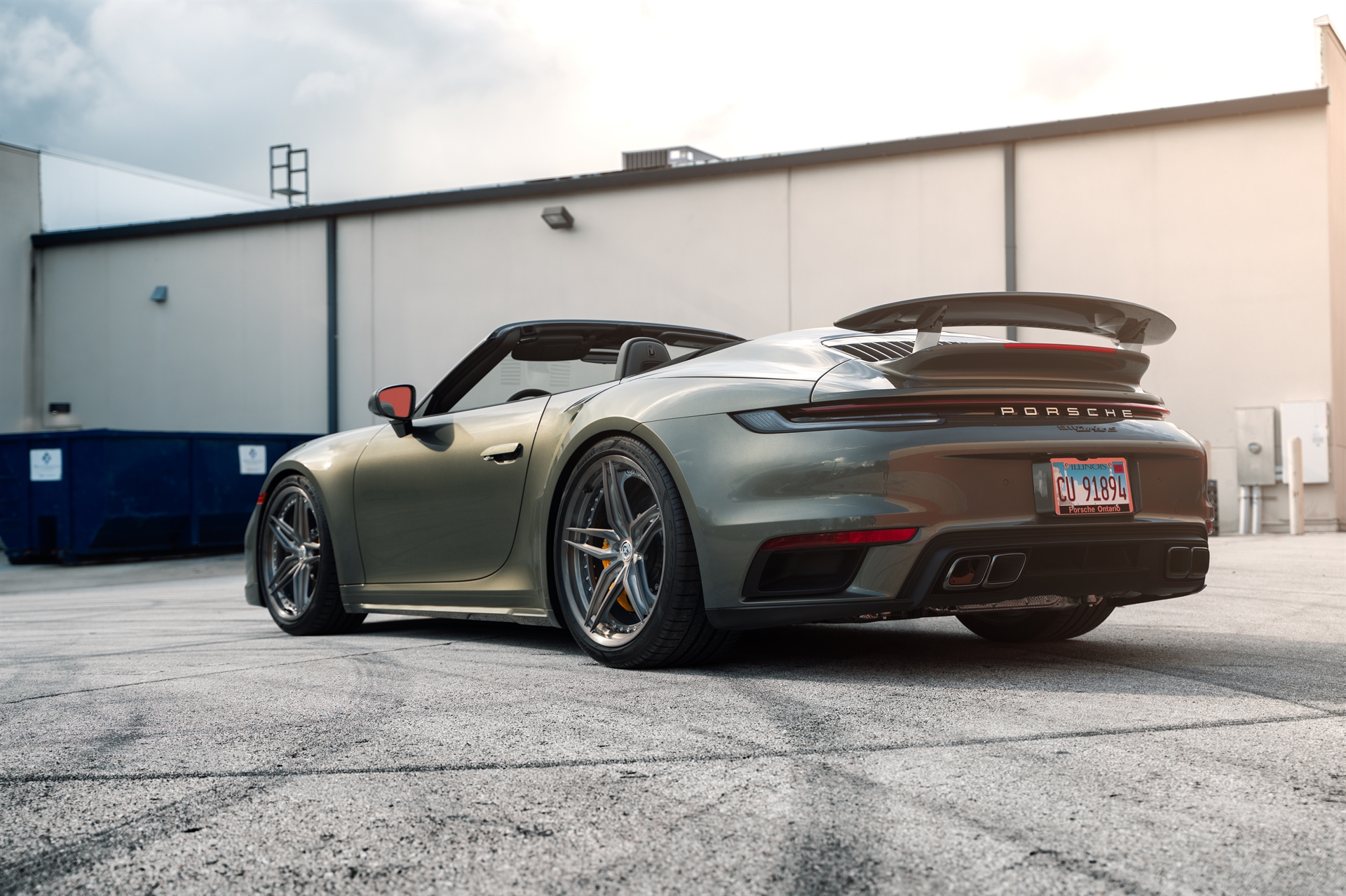 HRE S107SC | Porsche 992 Turbo S Cabriolet