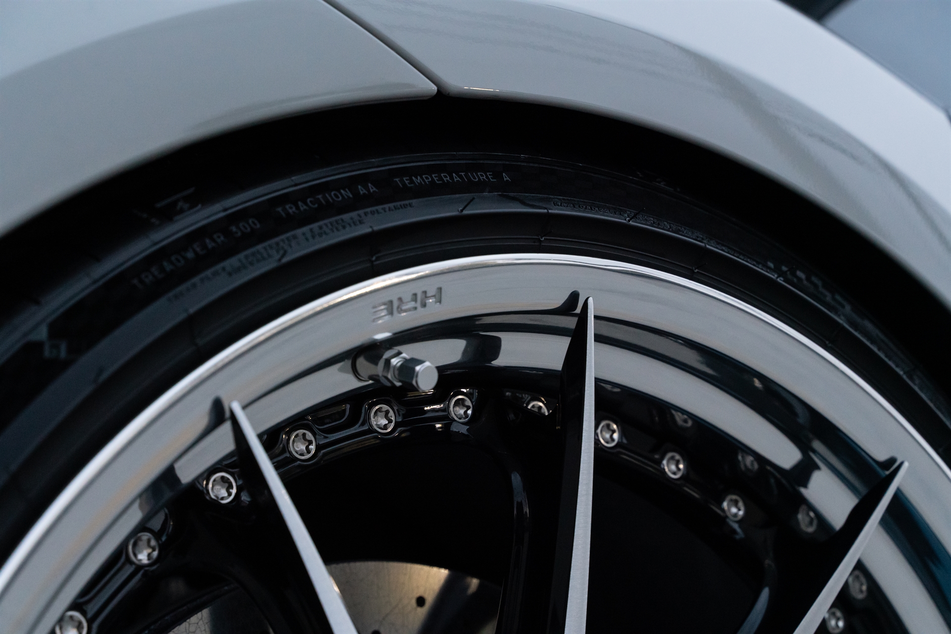 TECHART 992 Turbo S | Chalk | on HRE S104SC | Brushed Clear/ Gloss Black Window