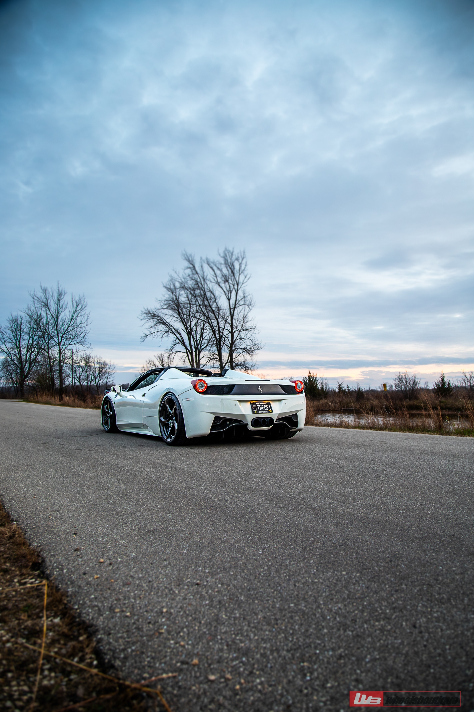Ferrari 458 Spyder on ANRKY XR-205