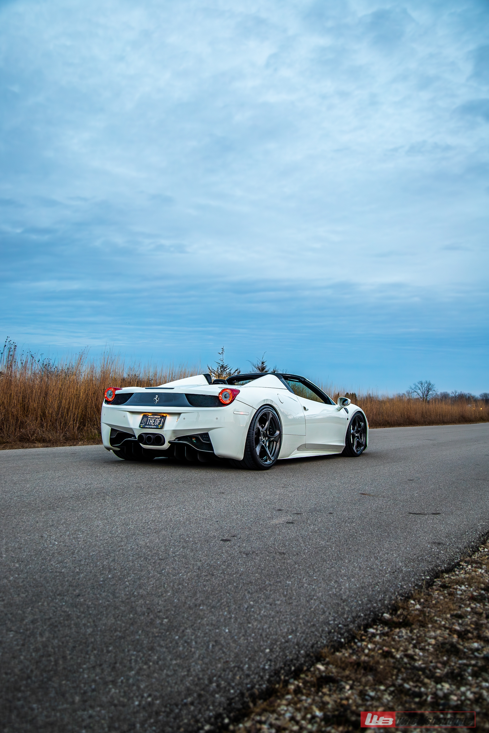 Ferrari 458 Spyder on ANRKY XR-205