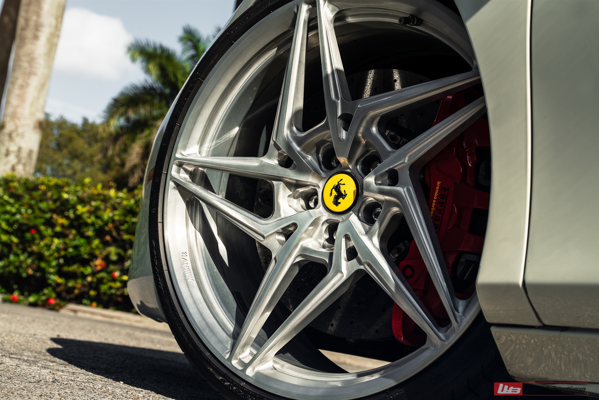 Ferrari 488 GTB | Bianco Fuji | on ANRKY S1-X3 | Brushed Clear