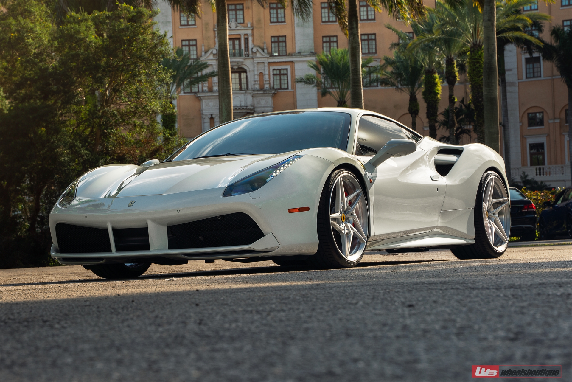 Ferrari 488 GTB | Bianco Fuji | on ANRKY S1-X3 | Brushed Clear