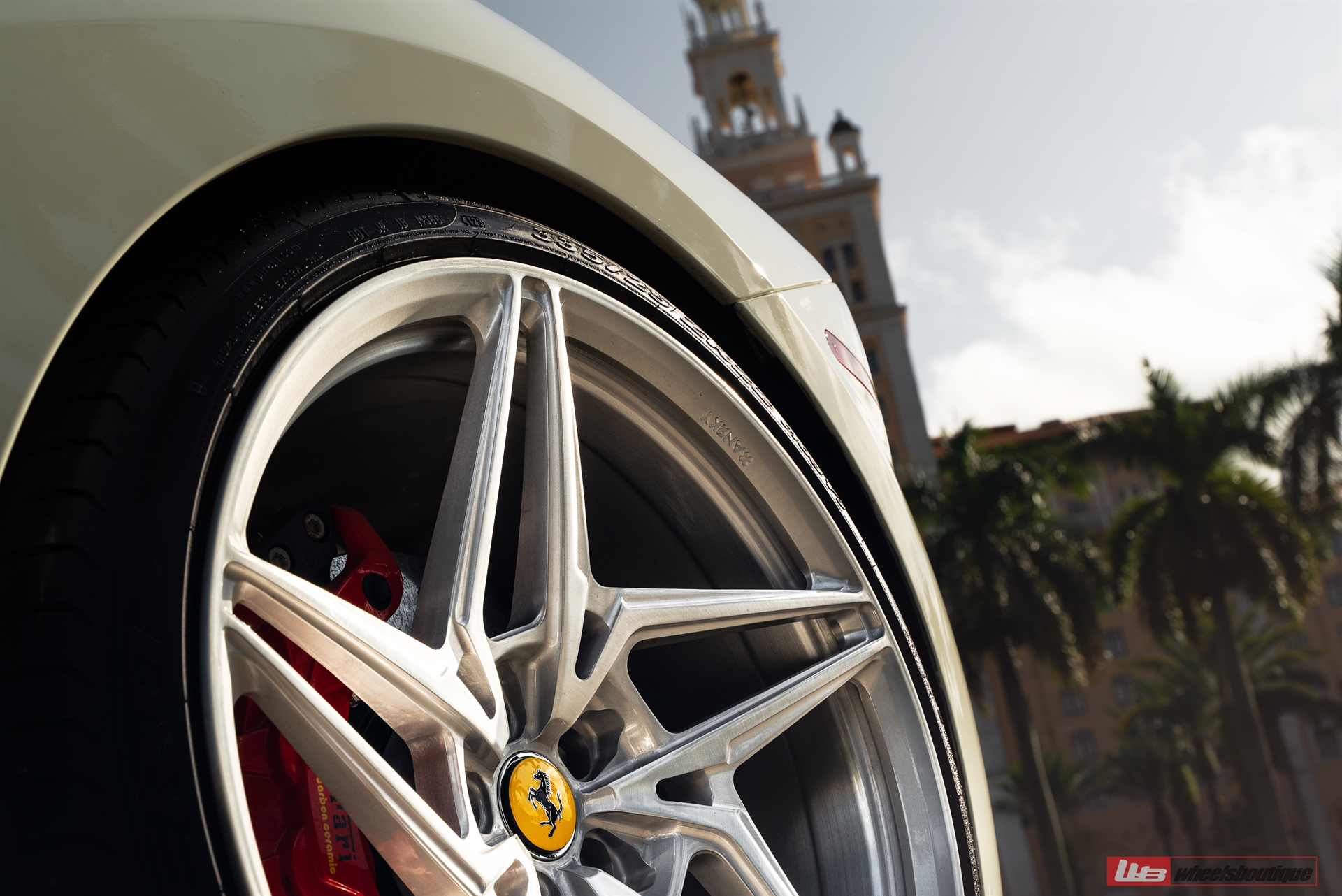 Ferrari 488 GTB | Bianco Fuji | on ANRKY S1-X3 | Brushed Clear