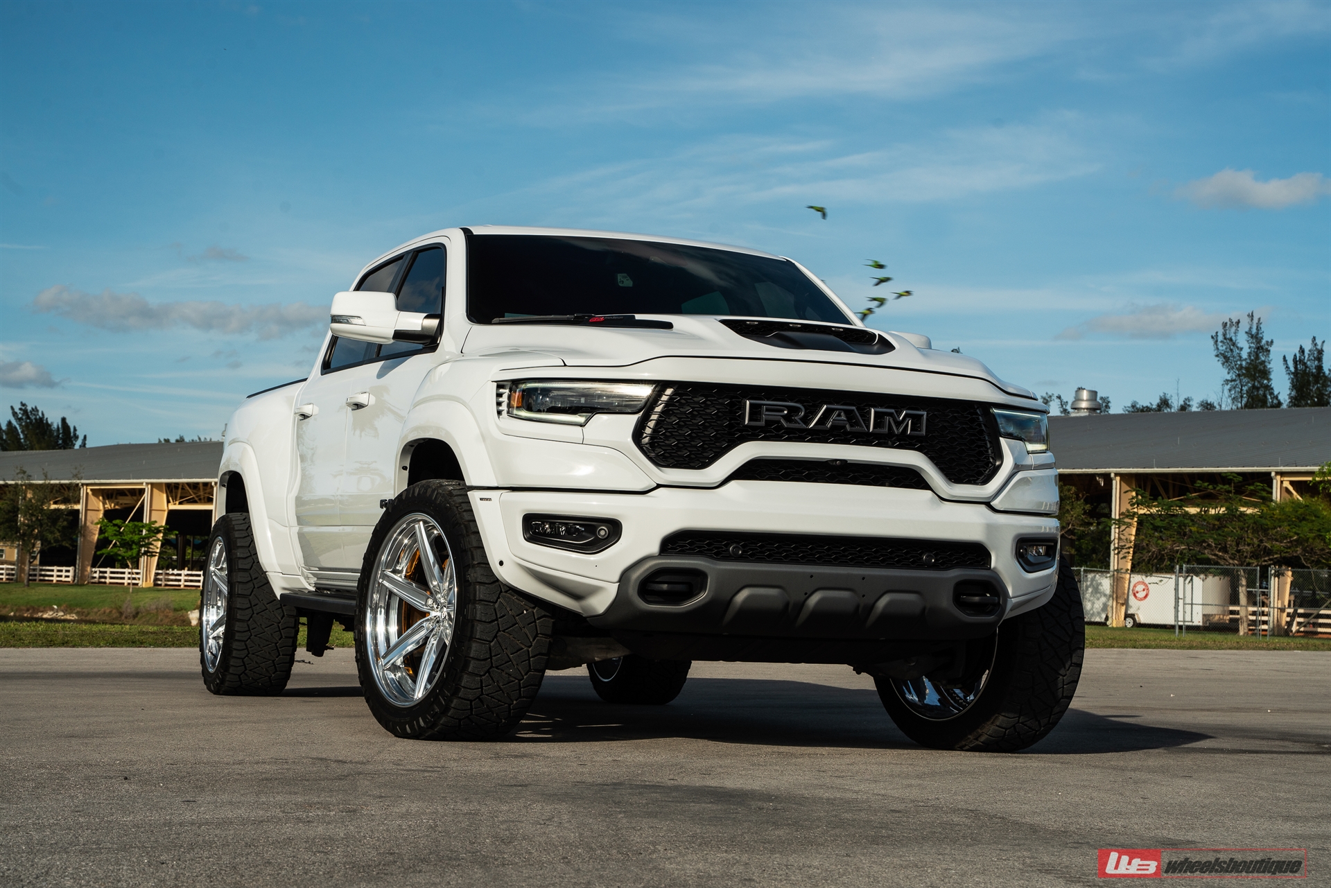 Twin Turbo Ram TRX + 24″ AN36-S SeriesTHREE