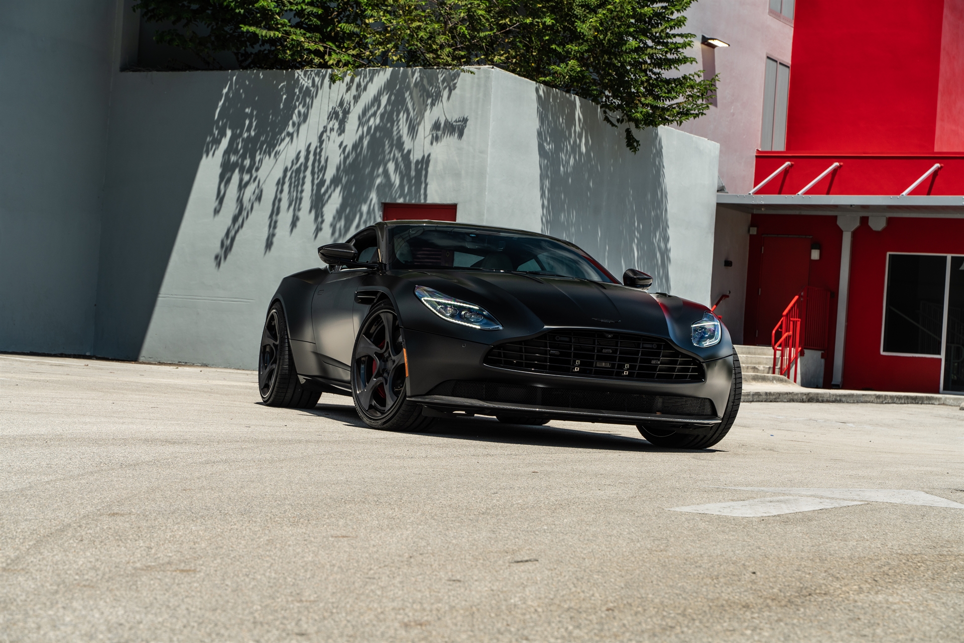 Aston Martin | Satin Jet Black | on ANRKY XR-305 | Satin Mirror Polished Smoke