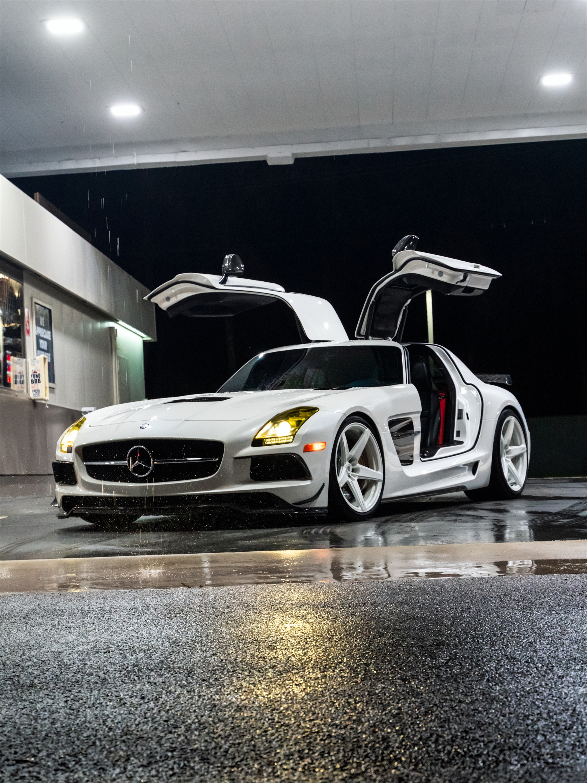 Mercedes Benz SLS Black Series | Mystic White | on ANRKY RS5.1 | Mystic White
