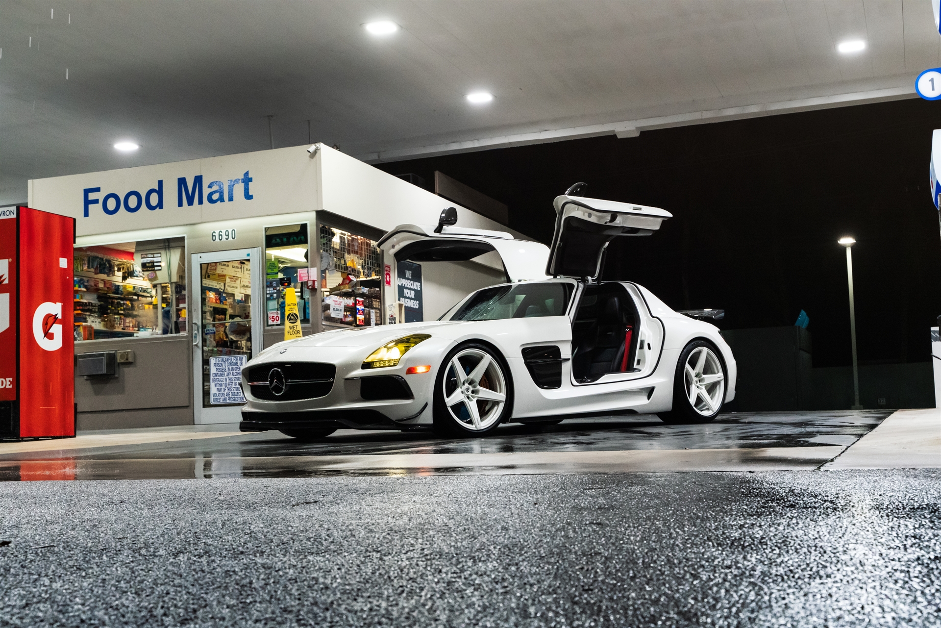 Mercedes Benz SLS Black Series | Mystic White | on ANRKY RS5.1 | Mystic White