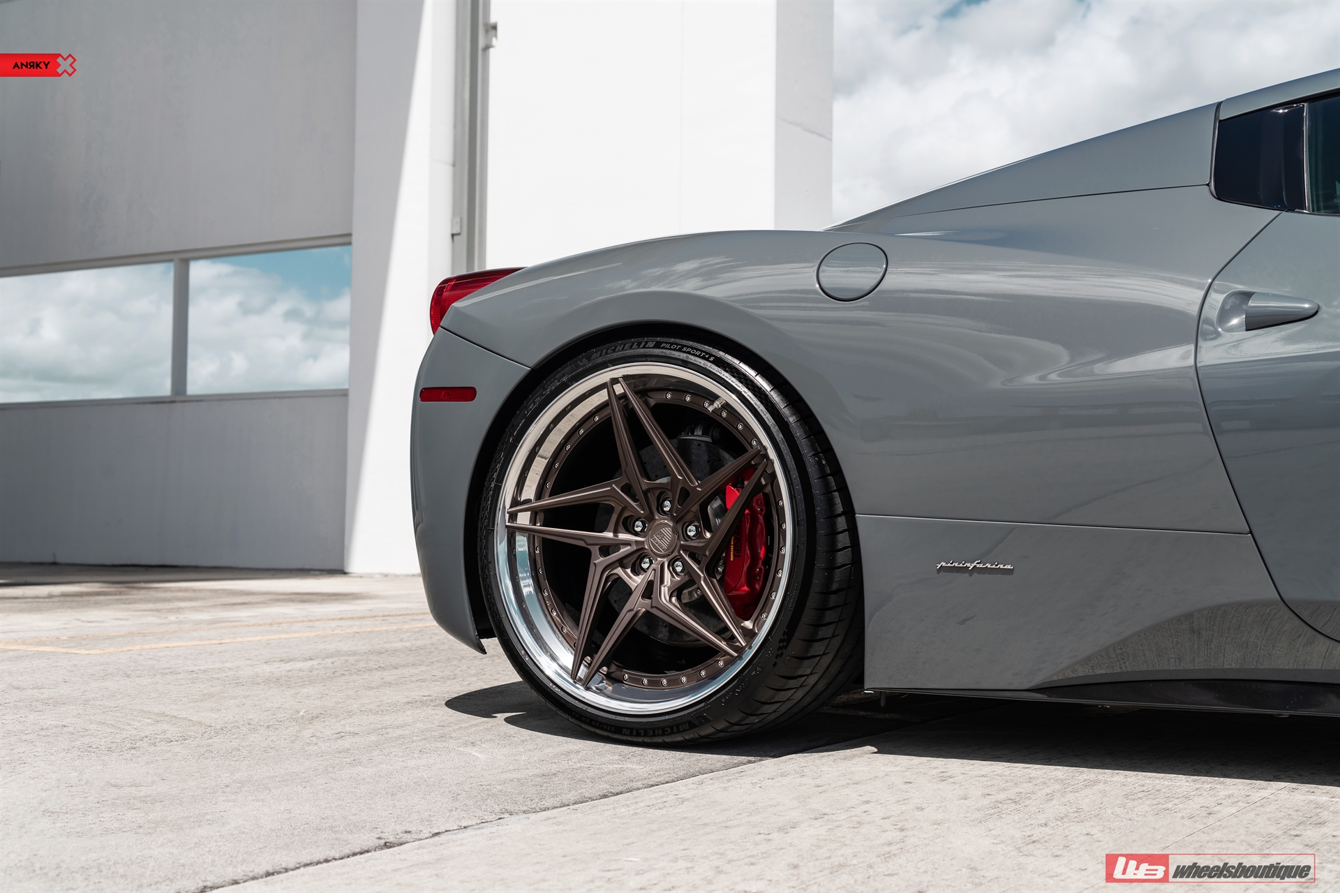 FERRARI 458 SPIDER ON ANRKY S3-X3