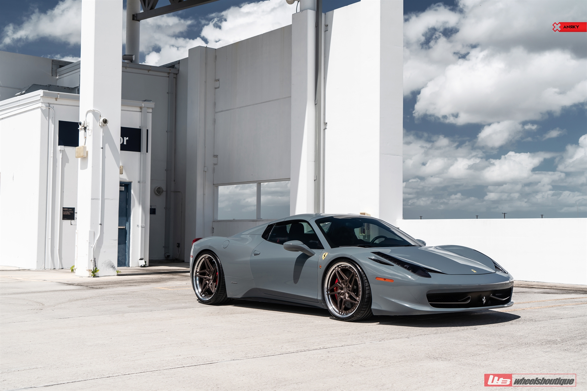 FERRARI 458 SPIDER ON ANRKY S3-X3