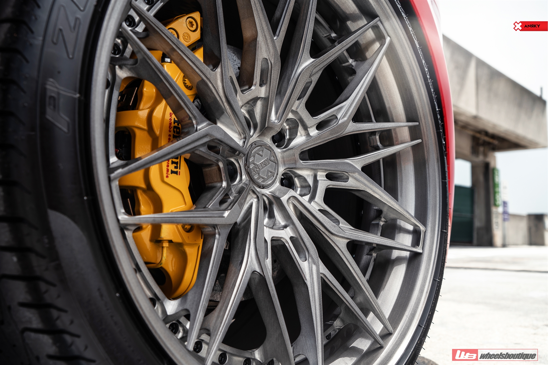 Ferrari 488 GTB | Rosso Corza| on ANRKY S3-X1 | Brushed Dark Clear