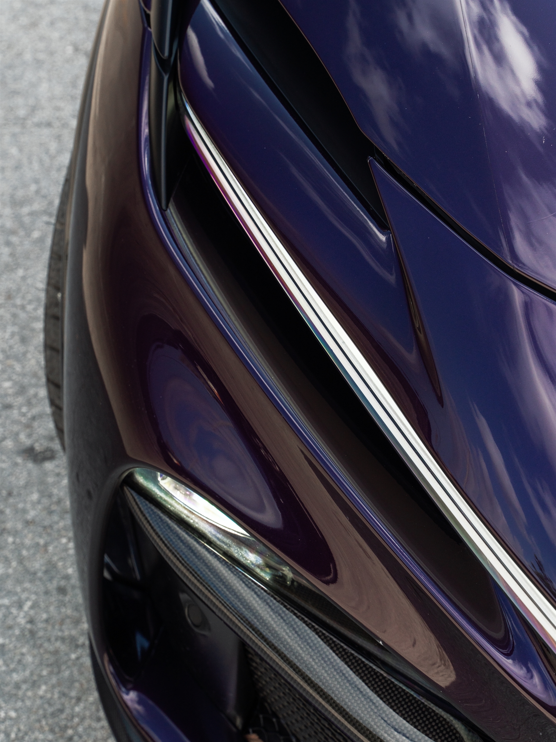 Ferrari Purosangue | Hong Kong Viola | on HRE P204 | Satin Black