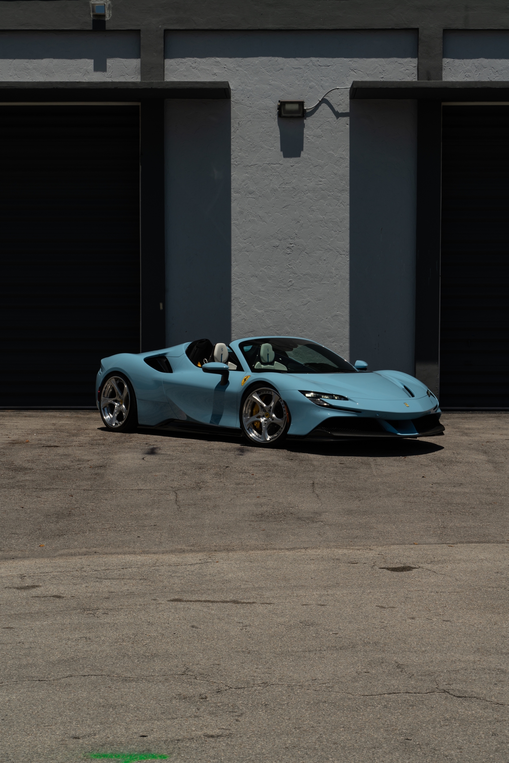 Ferrari SF90 | Azzurro La Platta | on ANRKY XR-305 | Polished Clear