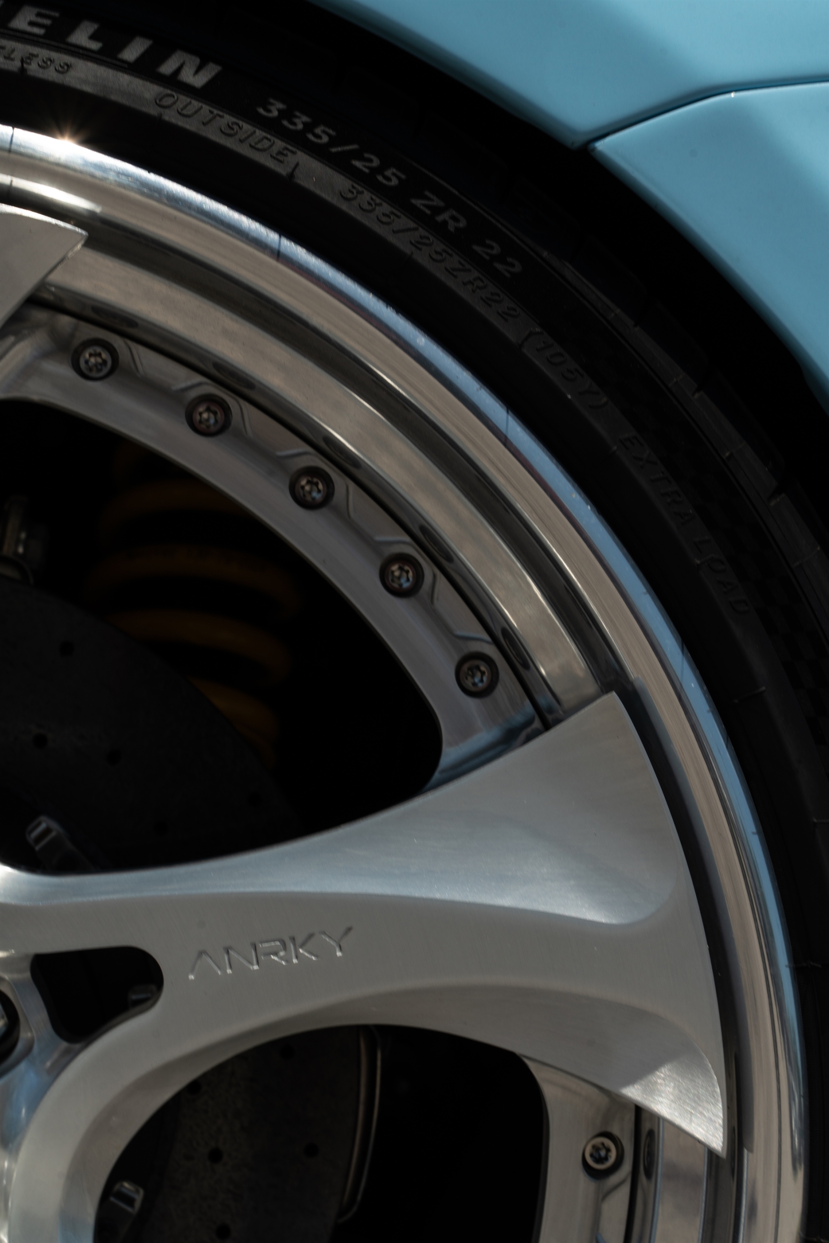 Ferrari SF90 | Azzurro La Platta | on ANRKY XR-305 | Polished Clear