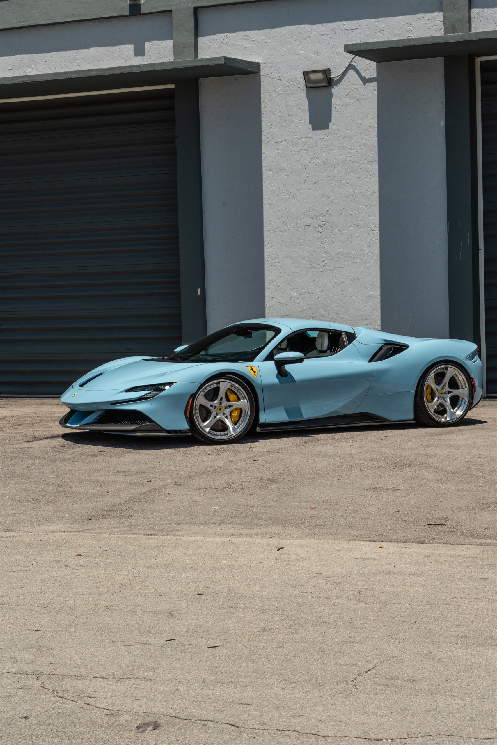 Ferrari SF90 | Azzurro La Platta | on ANRKY XR-305 | Polished Clear