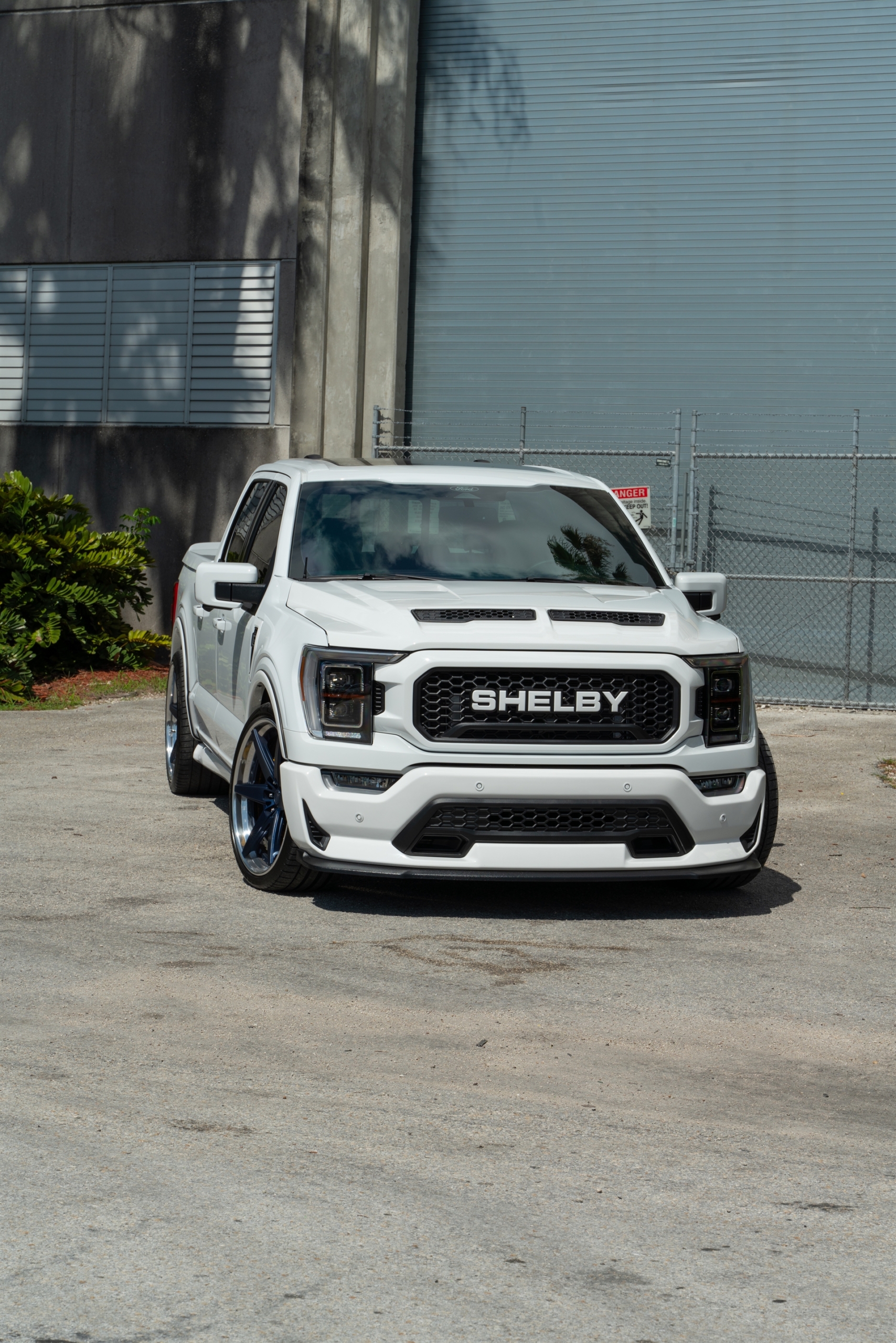 Shelby Super Snake Ford F-150 | Oxford White | on ANRKY RS6.3 | Satin Space Blue