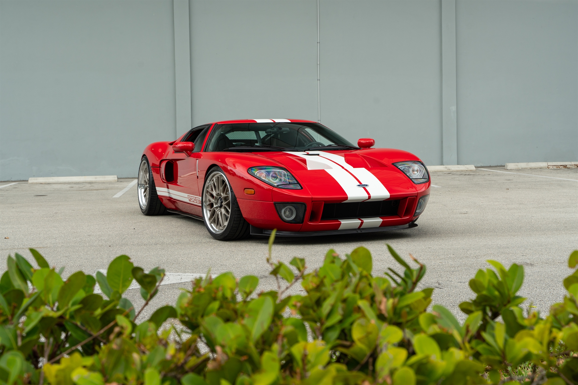 Ford GT MK1 | Ruby Red | on ANRKY RS1 | Satin White Gold