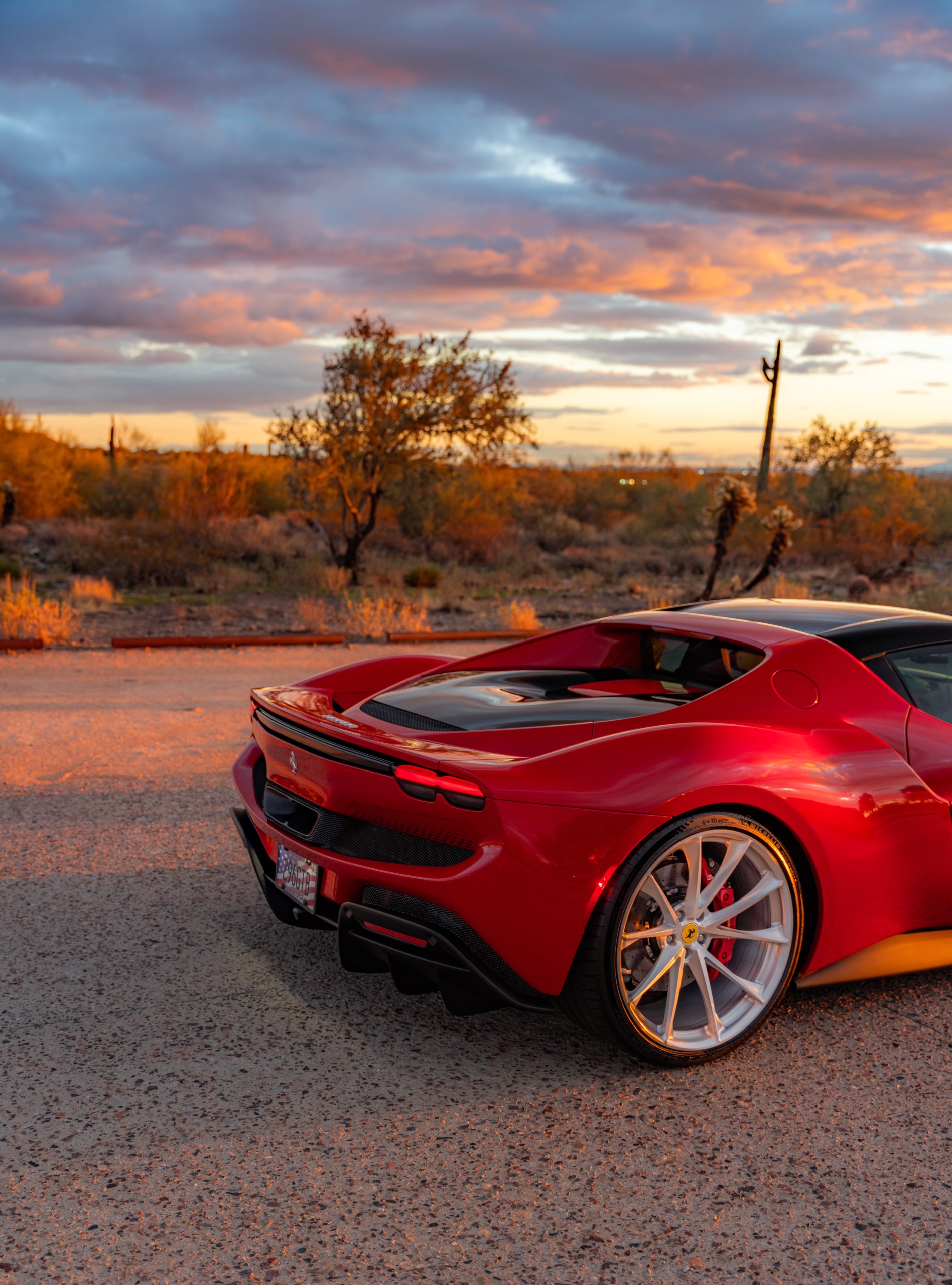 Ferrari 296 on HRE P201