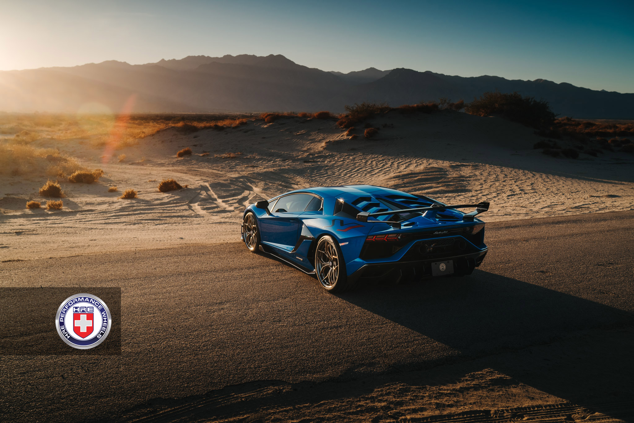 Lamborghini Aventador SVJ with HRE S111SC in Frozen Polished Champagne