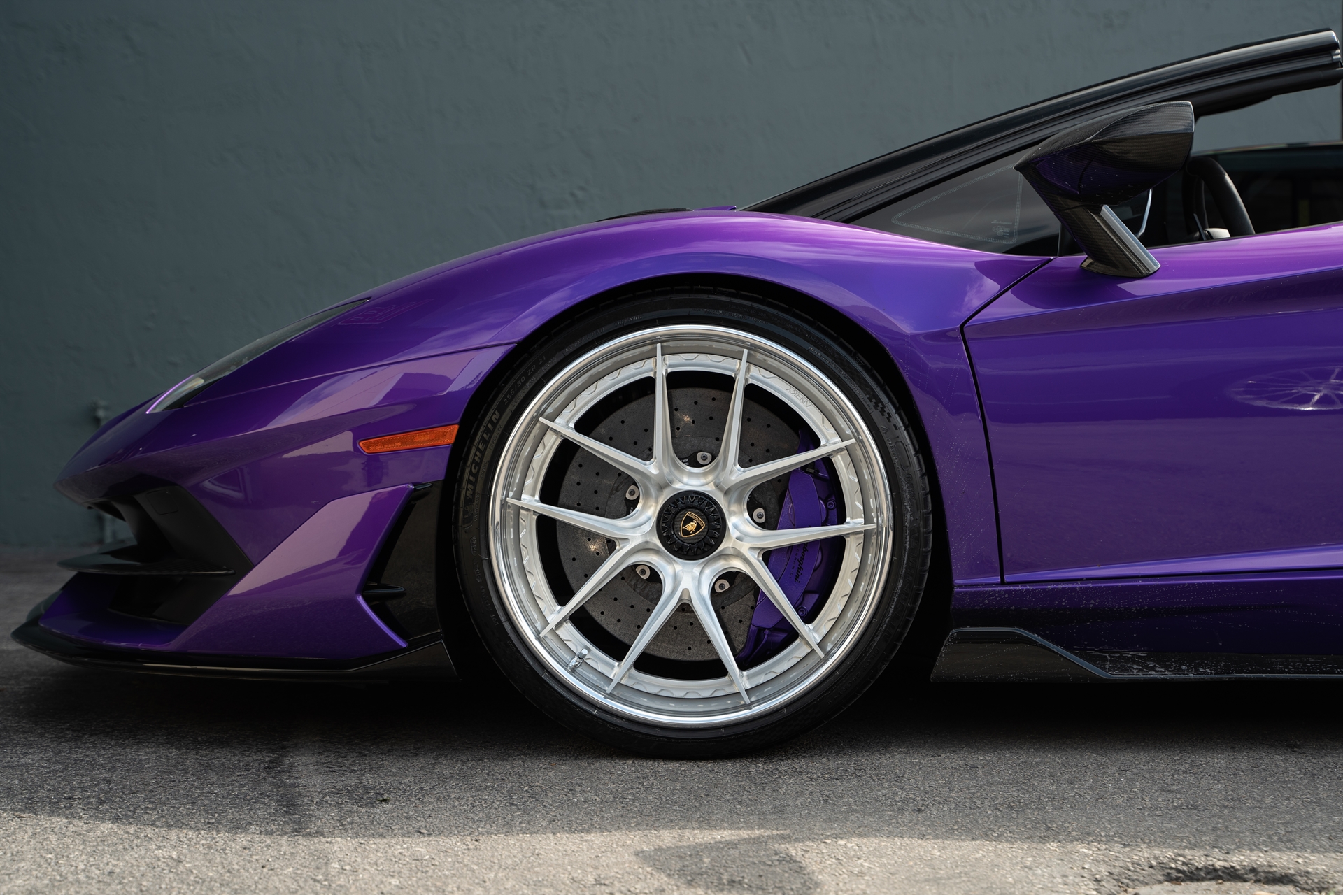 Lamborghini Aventador SVJ Roadster | Viola Parsafe | on ANRKY XR-301 | Brushed Clear