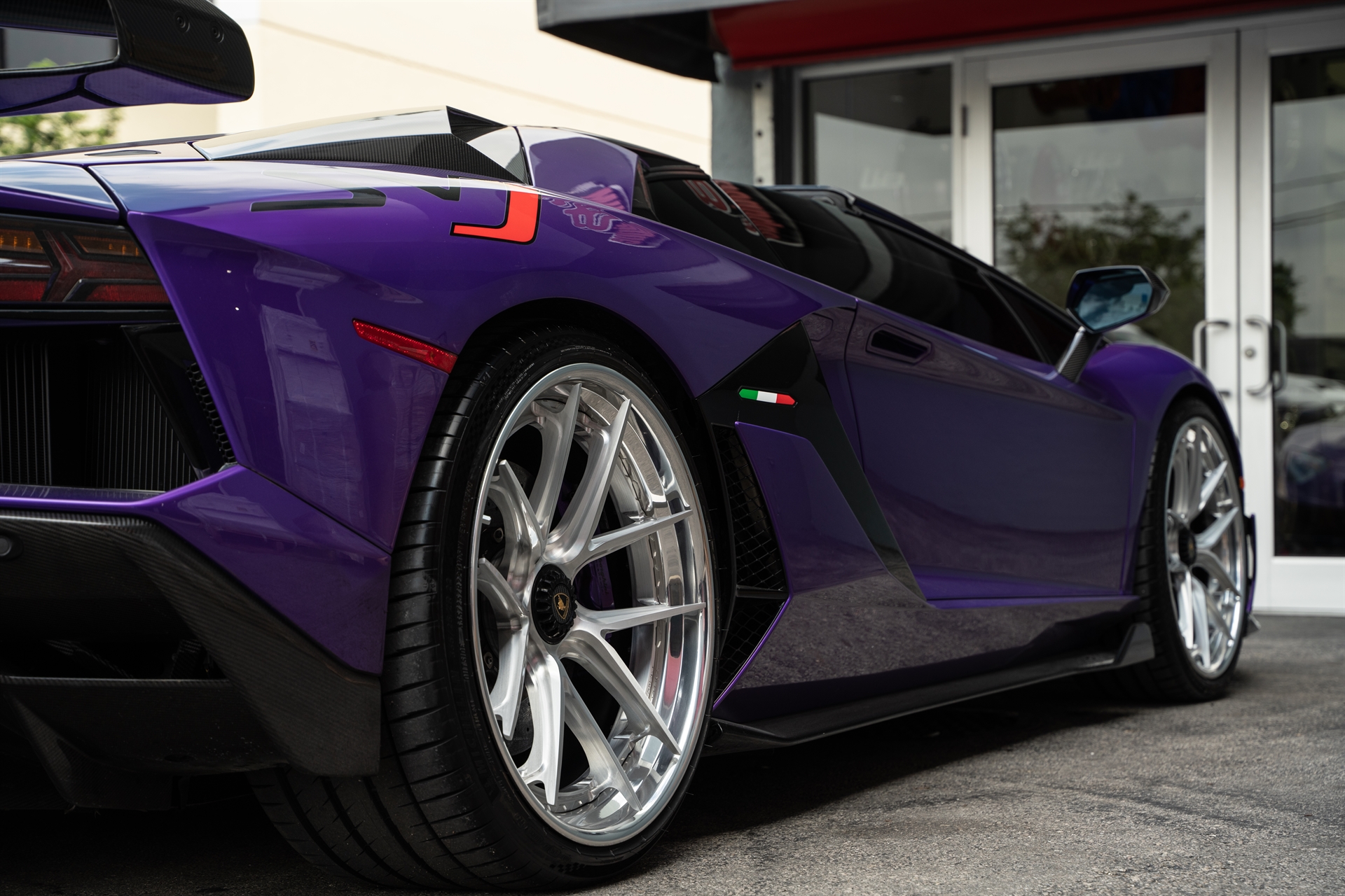 Lamborghini Aventador SVJ Roadster | Viola Parsafe | on ANRKY XR-301 | Brushed Clear