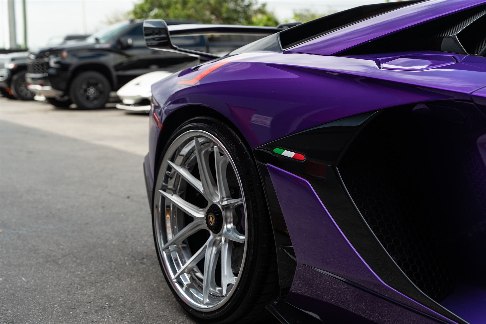 Lamborghini Aventador SVJ Roadster | Viola Parsafe | on ANRKY XR-301 | Brushed Clear