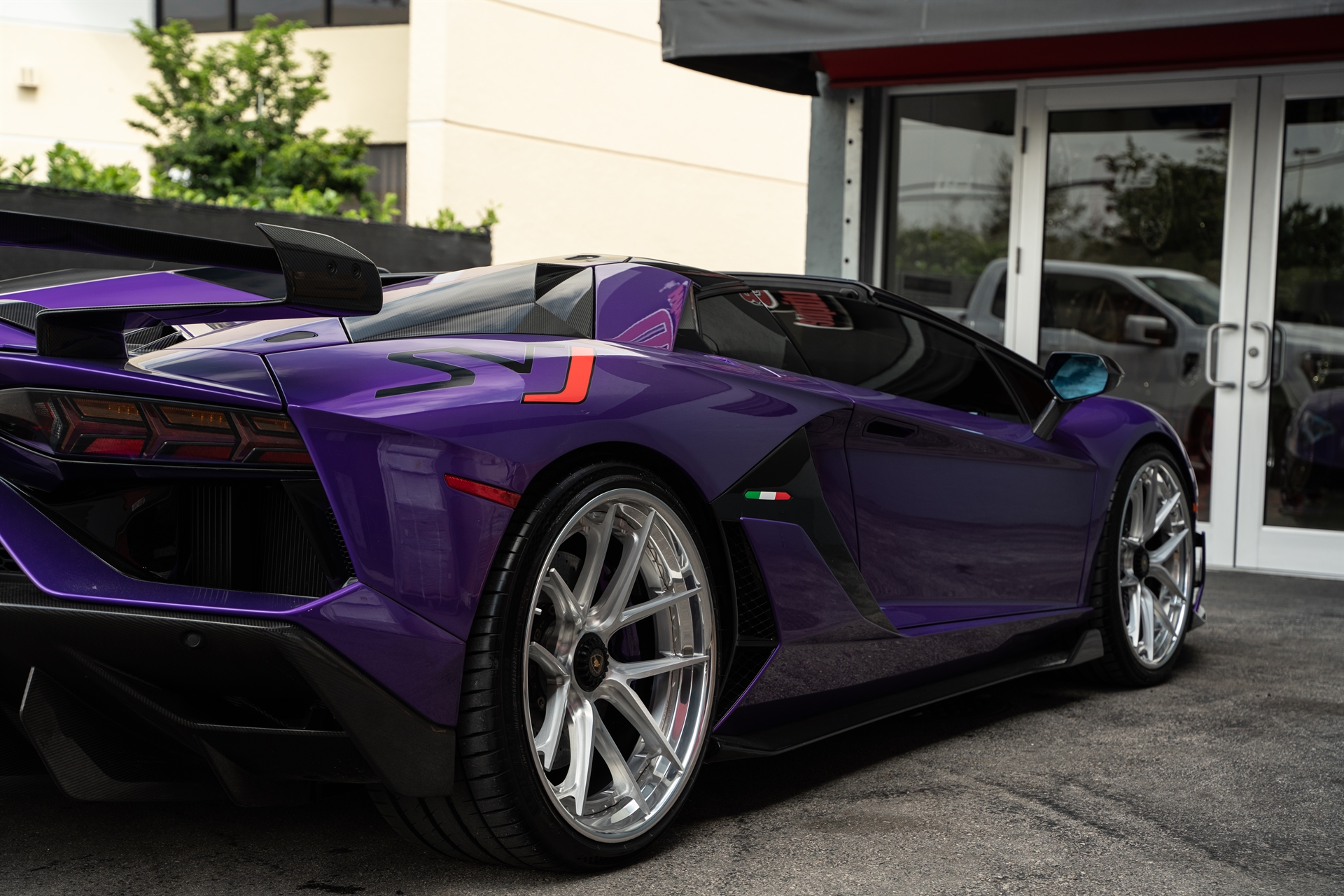 Lamborghini Aventador SVJ Roadster | Viola Parsafe | on ANRKY XR-301 | Brushed Clear