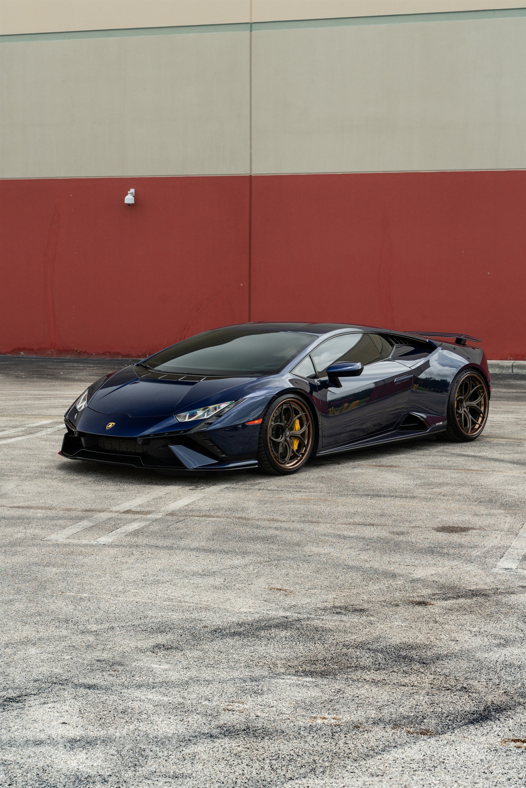 Lamborghini Huracan Tecnica | Blu Grifo | on ANRKY S3-X0 | Satin Bronze