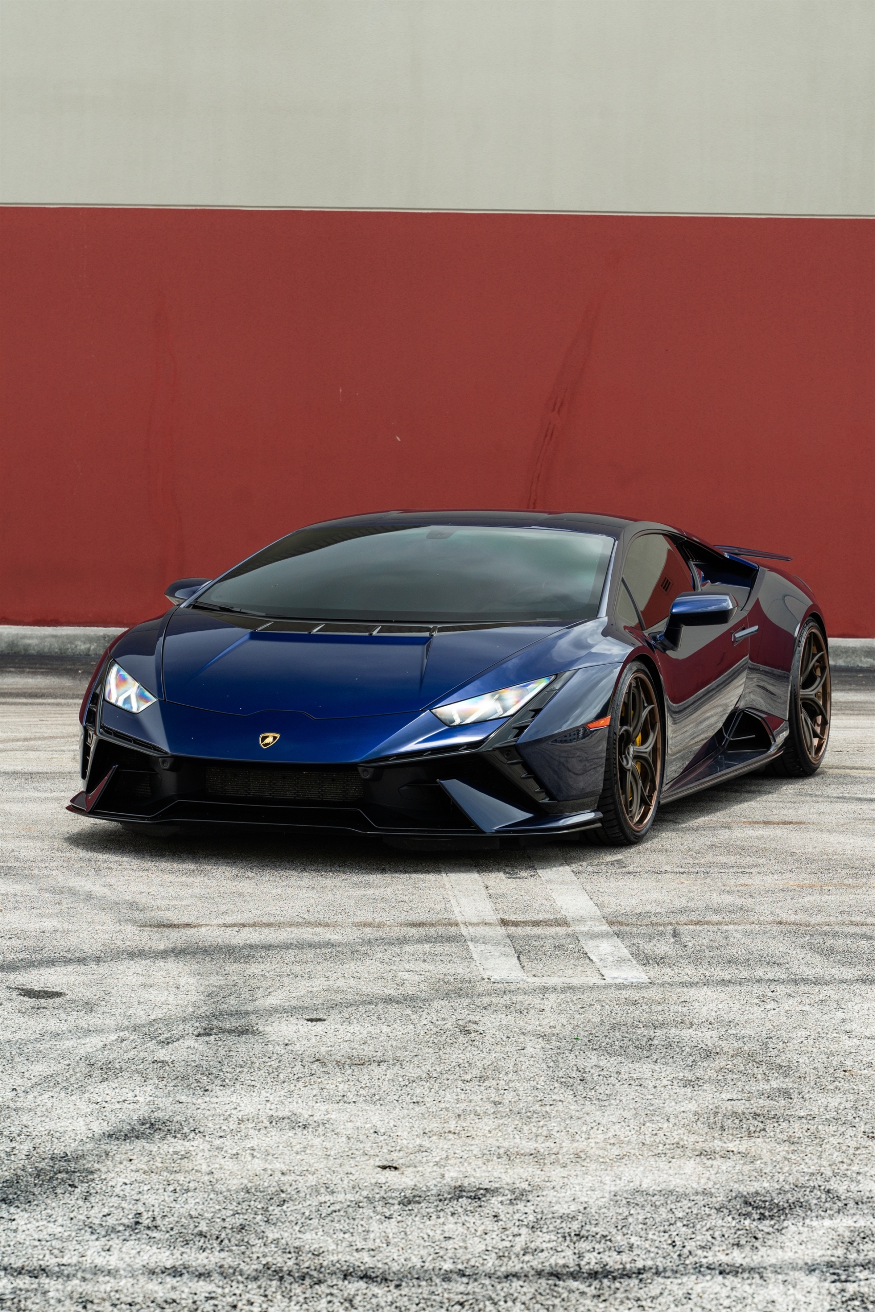 Lamborghini Huracan Tecnica | Blu Grifo | on ANRKY S3-X0 | Satin Bronze