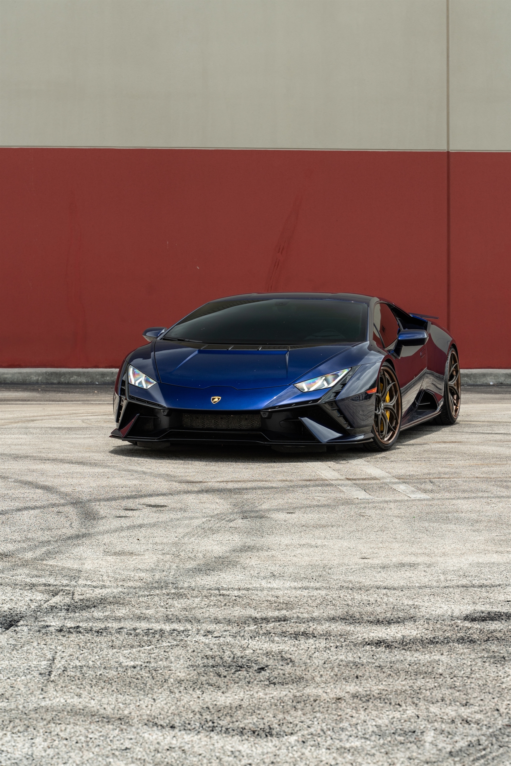 Lamborghini Huracan Tecnica | Blu Grifo | on ANRKY S3-X0 | Satin Bronze