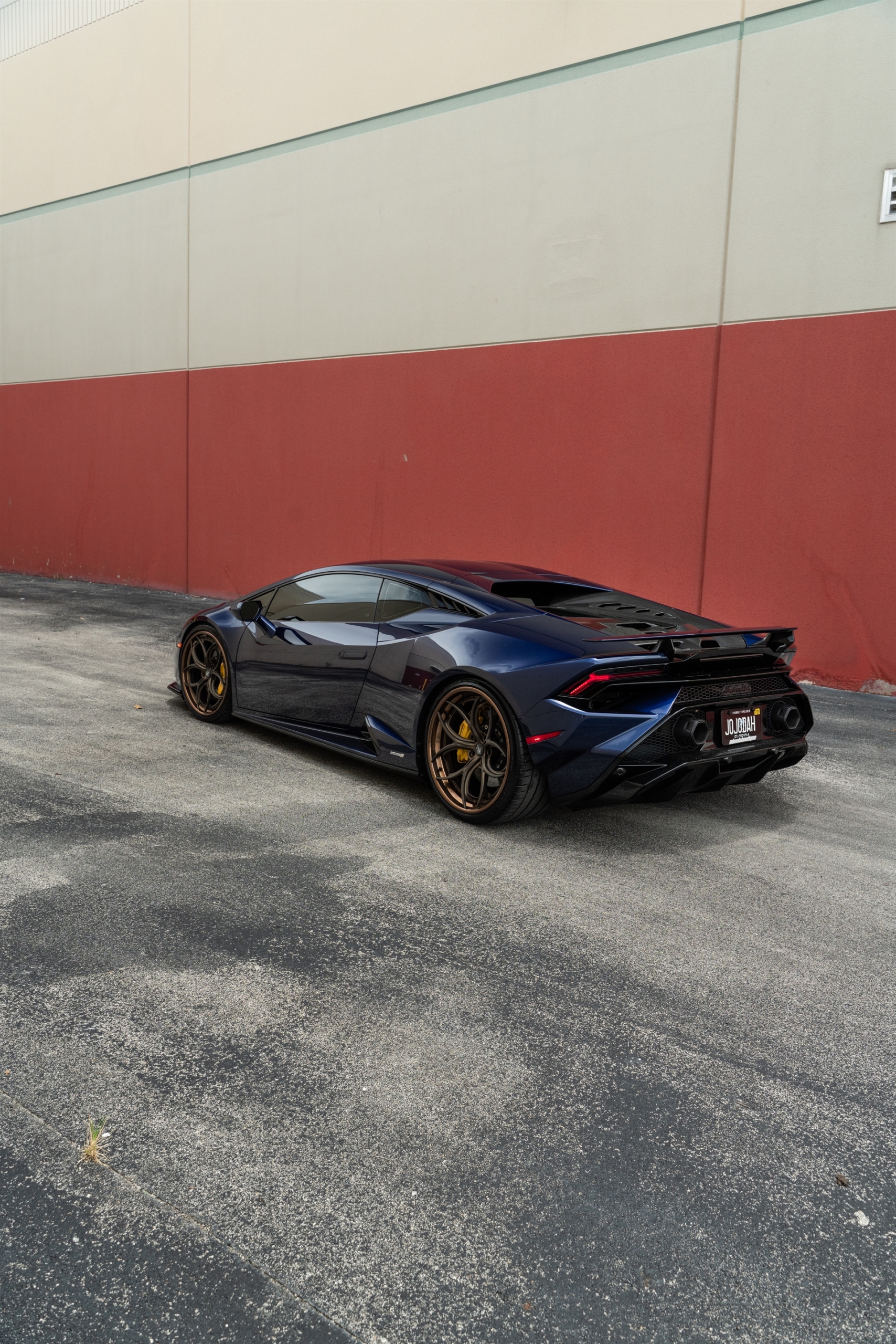 Lamborghini Huracan Tecnica | Blu Grifo | on ANRKY S3-X0 | Satin Bronze