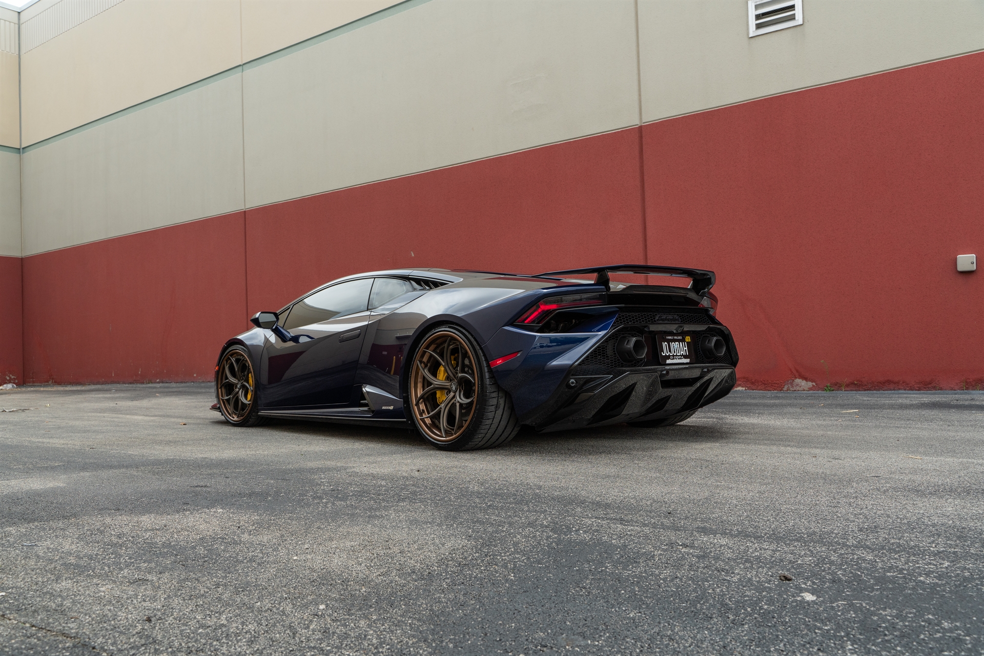 Lamborghini Huracan Tecnica | Blu Grifo | on ANRKY S3-X0 | Satin Bronze
