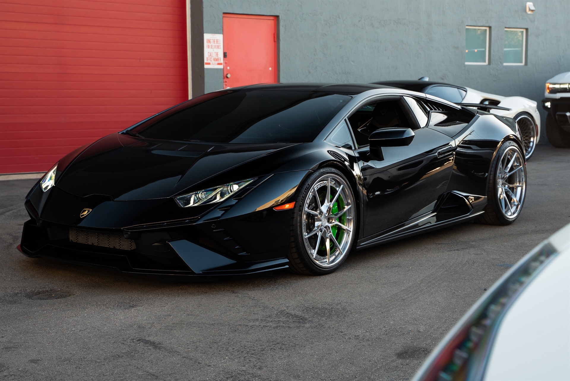 Lamborghini Huracan Tecnica | Nero Noctis | on ANRKY AN32 | Polished Clear